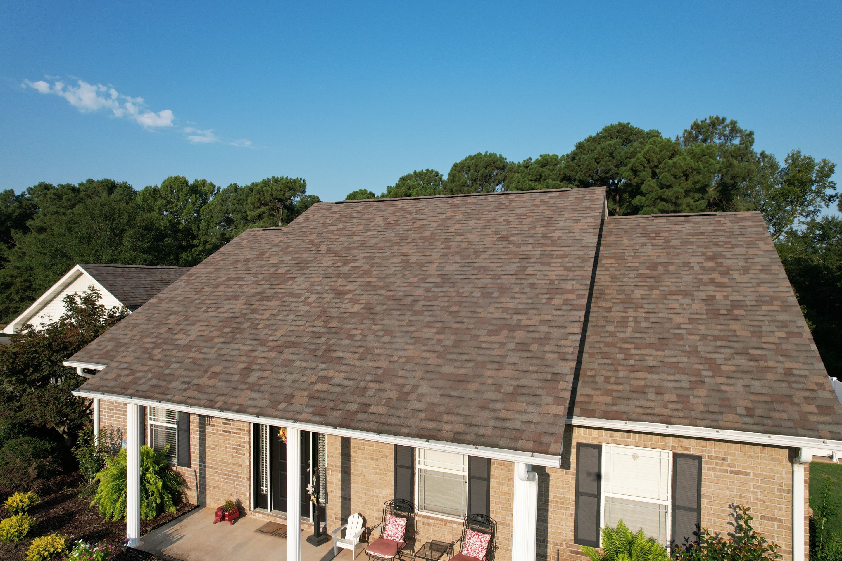 Residential Roofing Repair using Malarkey Highlander: Natural Wood by Hostetler Roofing