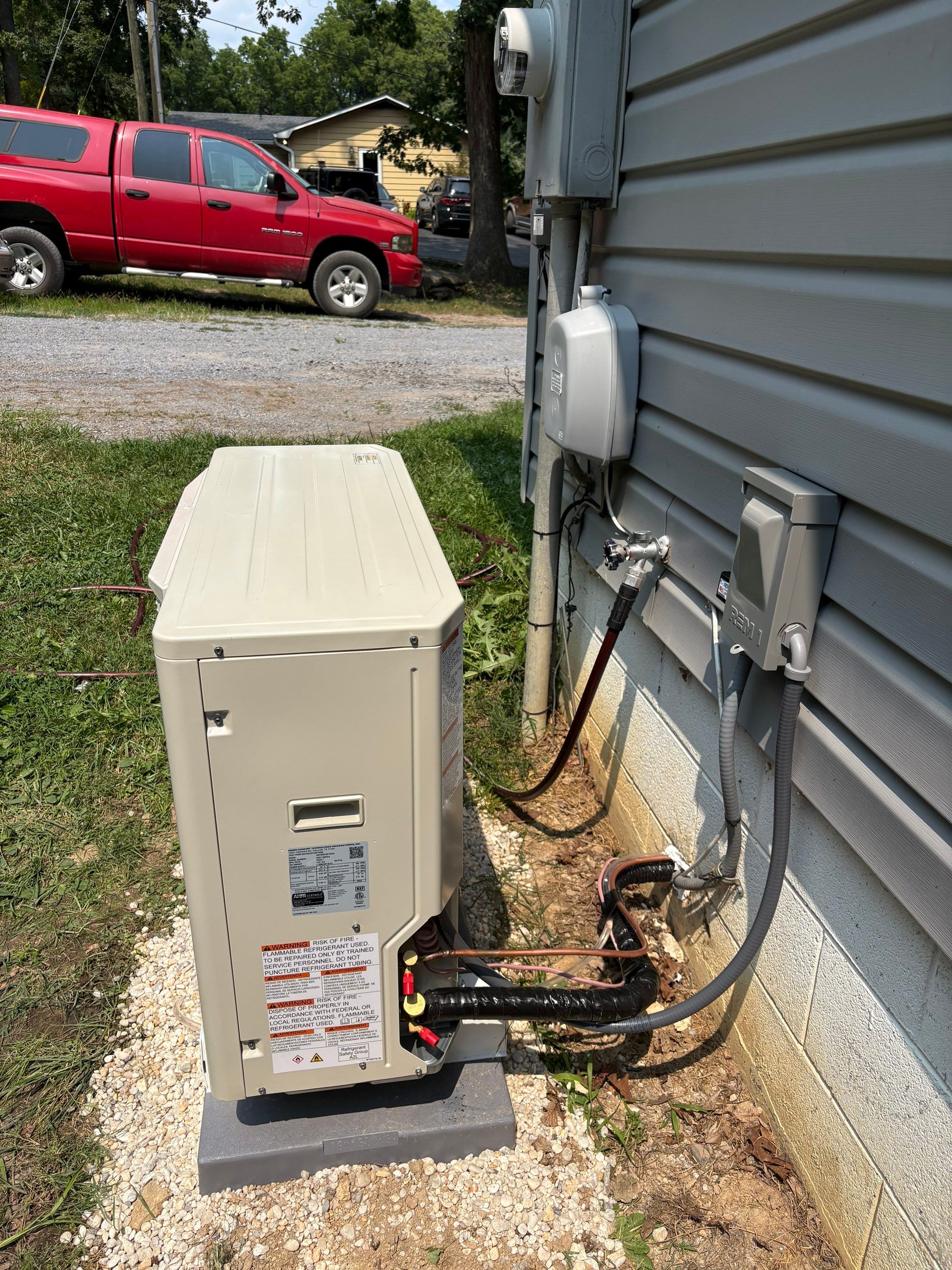Amana S-Series install in Maurertown by Elemental Heating and air conditioning LLC