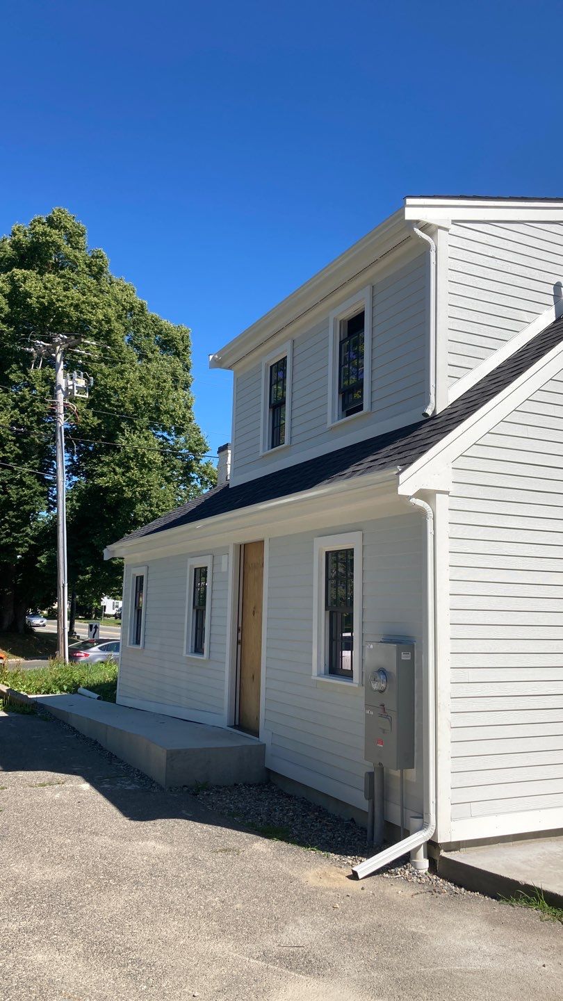 Sandwich, MA Gutter Installation using 5" K-Style Aluminum Gutter by Gutter Pro Enterprises