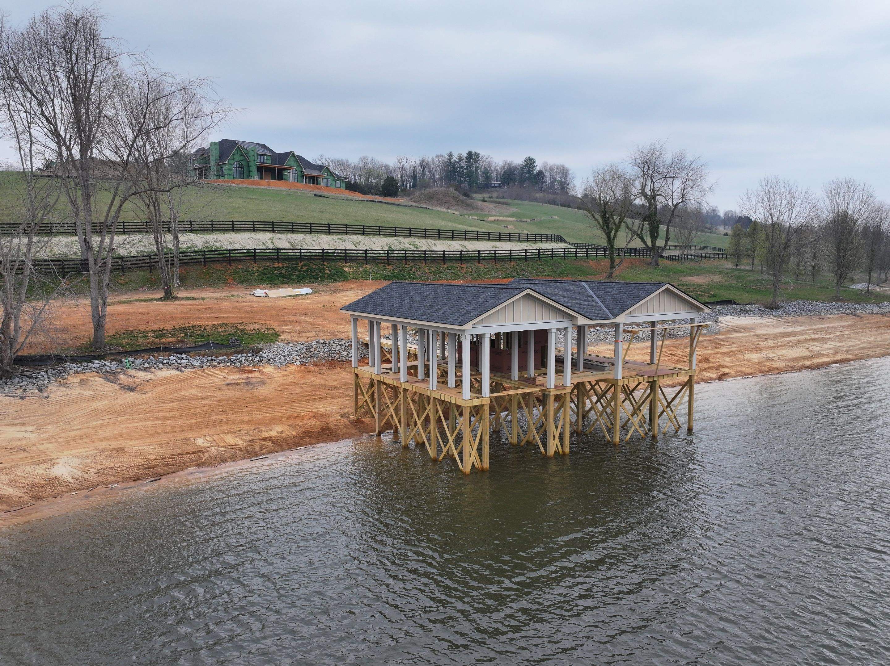 Lake Road New Construction - Belmont by Omnia Roofing