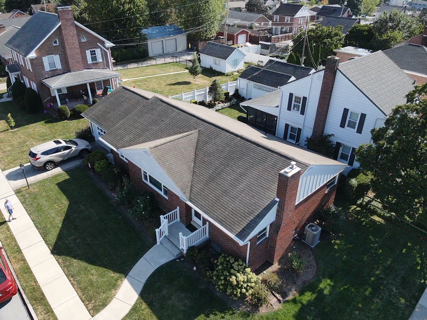 Complete Roof and Chimney Restoration in Hanover PA with Owens Corning Platinum Protection by Bealing Roofing & Exteriors