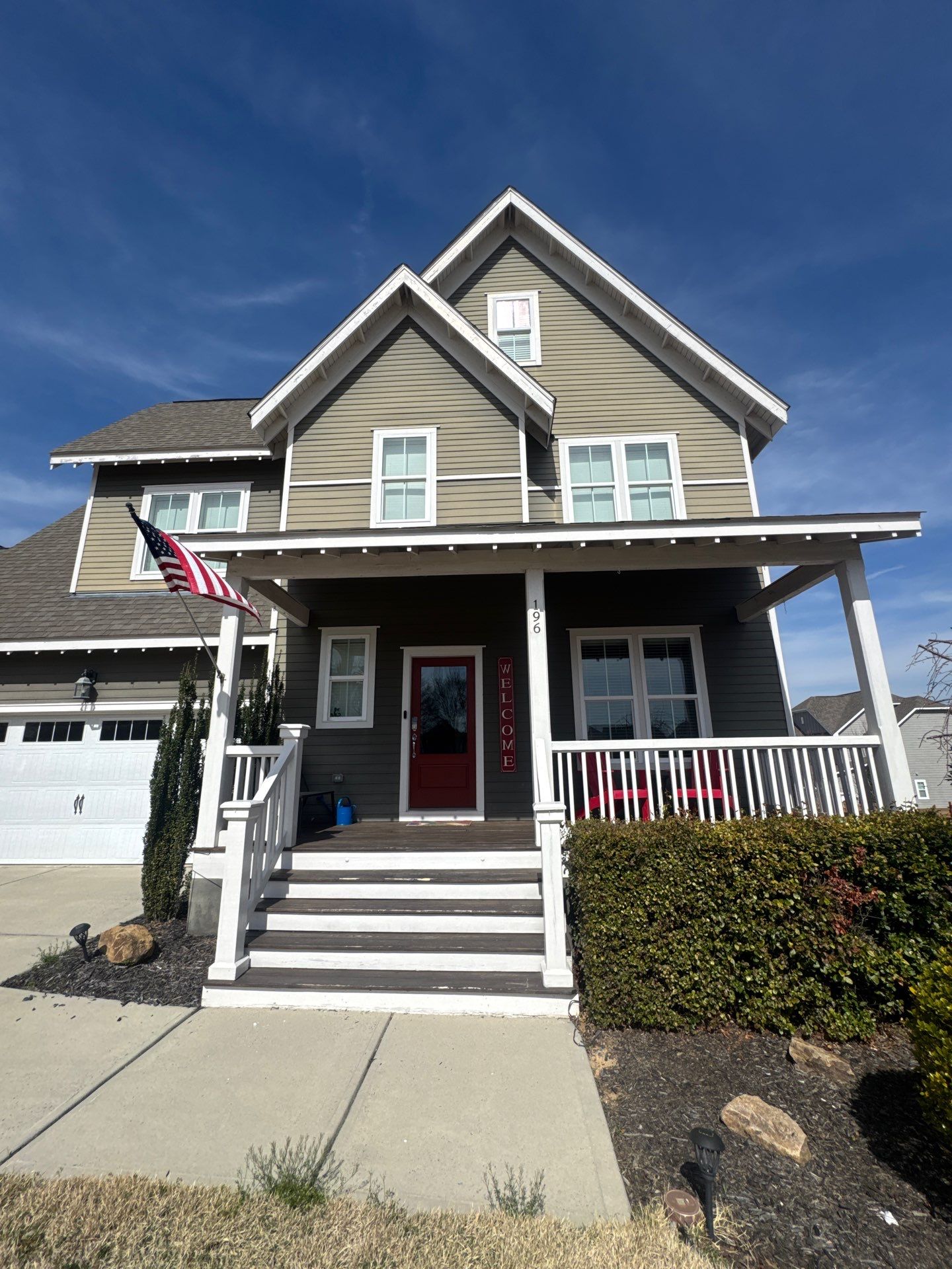 Full exterior painting by GonzalezPainters & Contractors Inc 