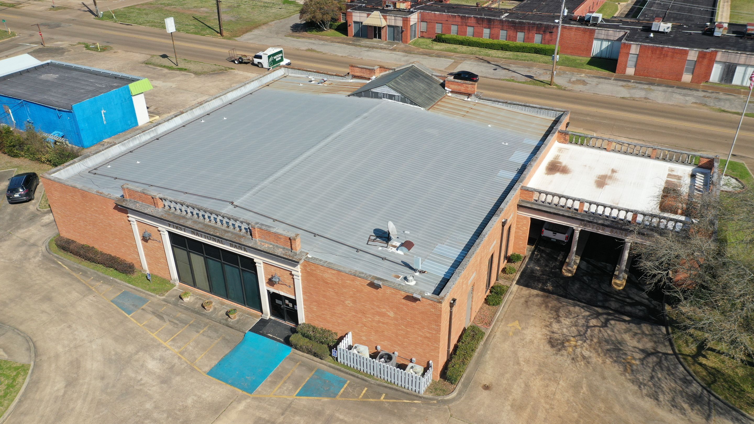 Commercial Roofing Installation using 50 mil PVC by Hostetler Roofing
