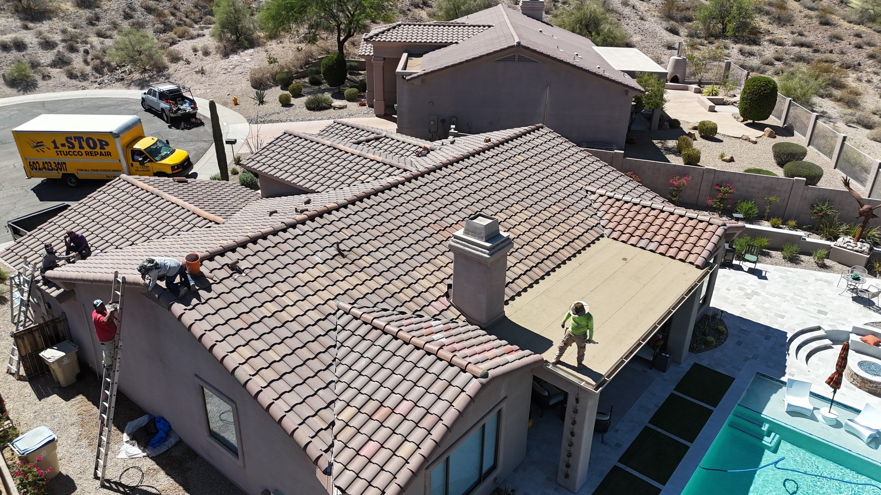 Project in Fountain Hills, AZ by Saint Roofing