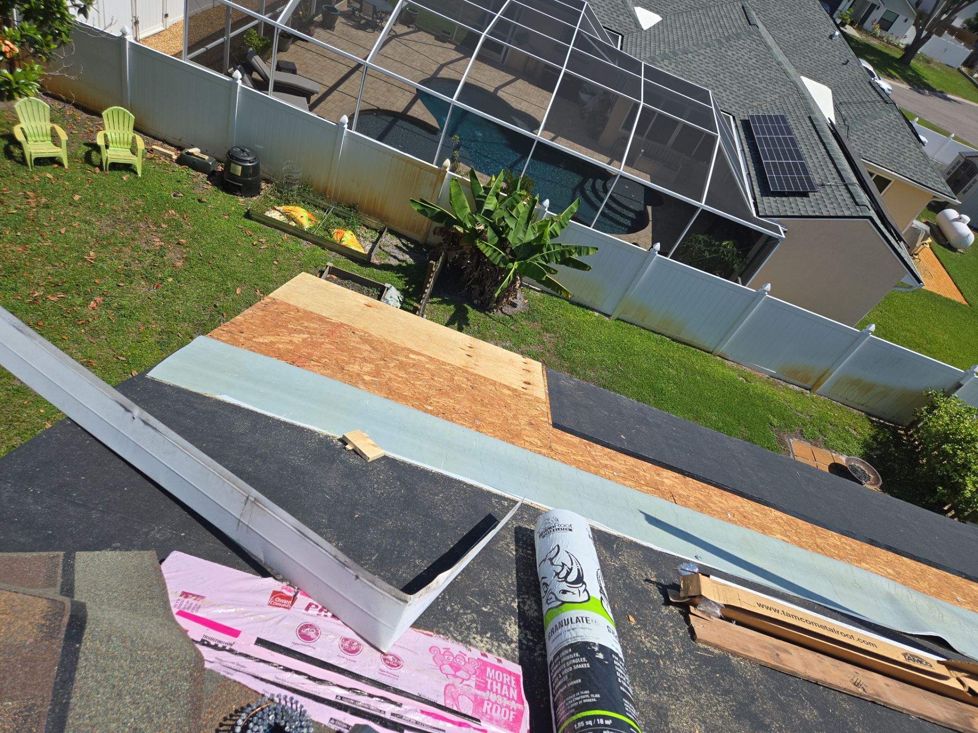 Project in St. Petersburg 33712 by Mitchell Roofing Company LLC 