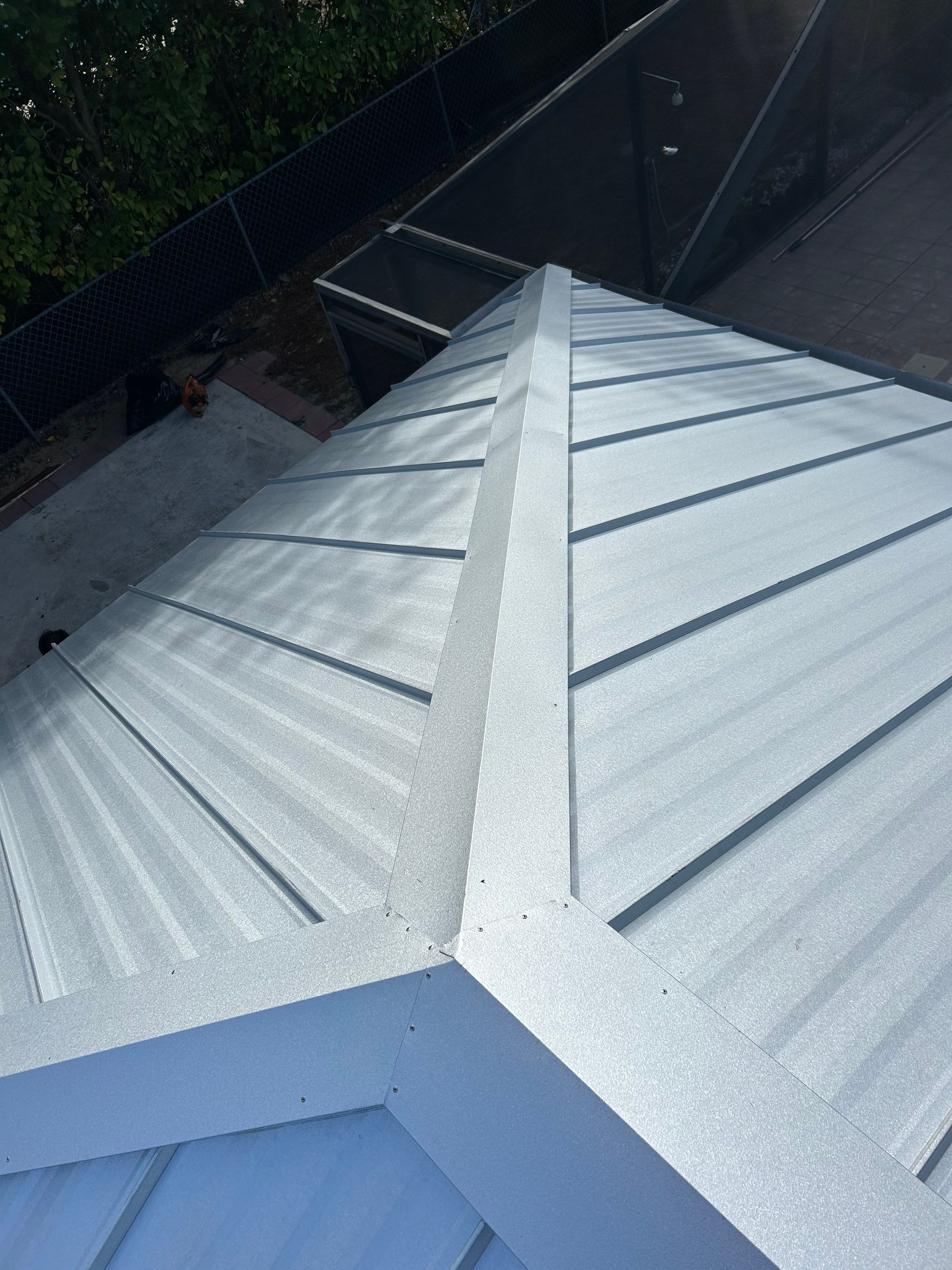 24ga 1" Nail-Strip Mill Finish by Total Roofing System The Metal Roof Experts