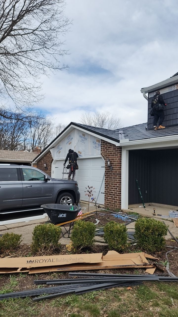 Full Exterior Home Transformation – Metal Slate Roof in Fort Wayne, IN by 4Ever Metal Roofing