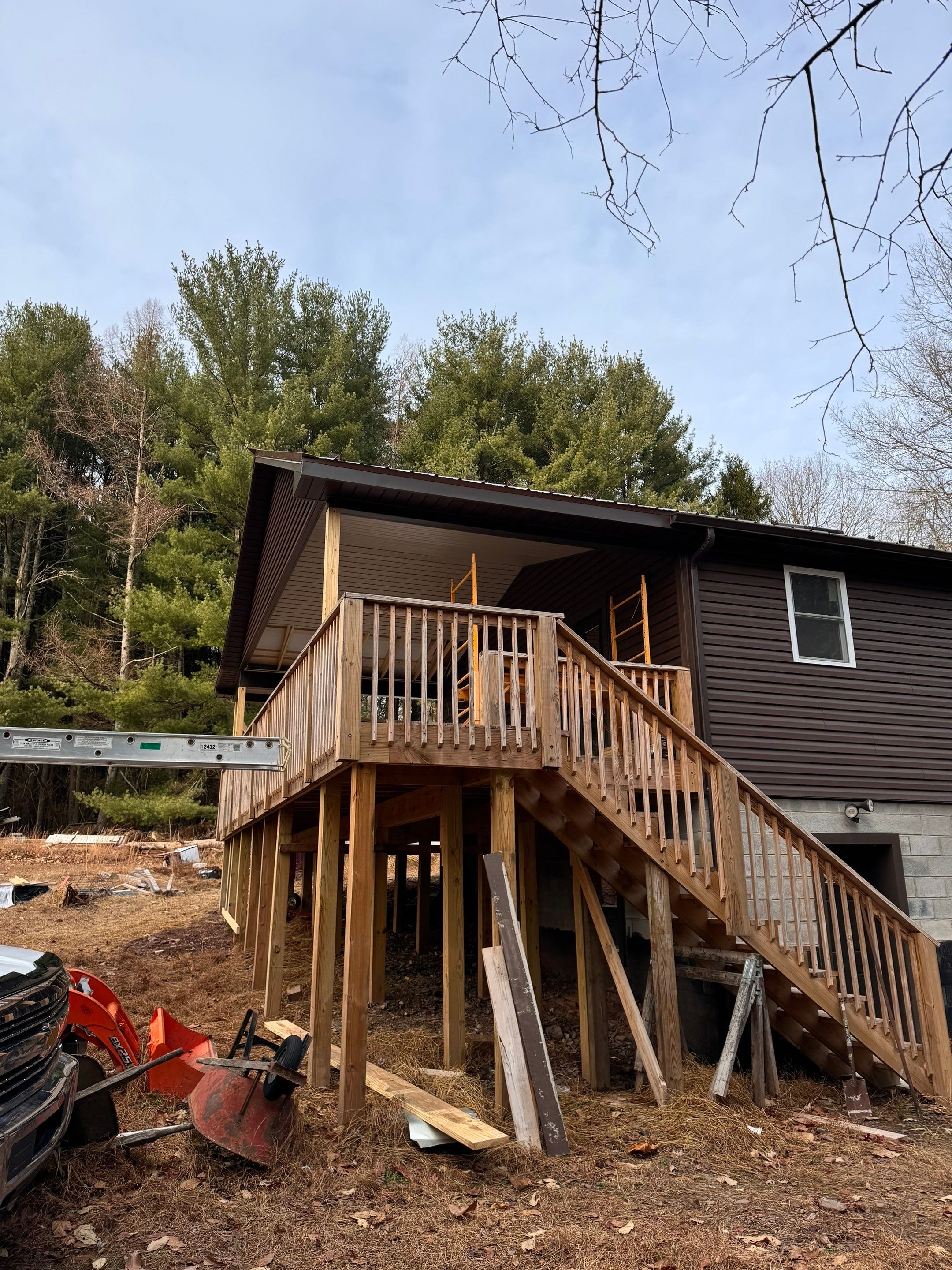 Roof add-on by Esh Builders