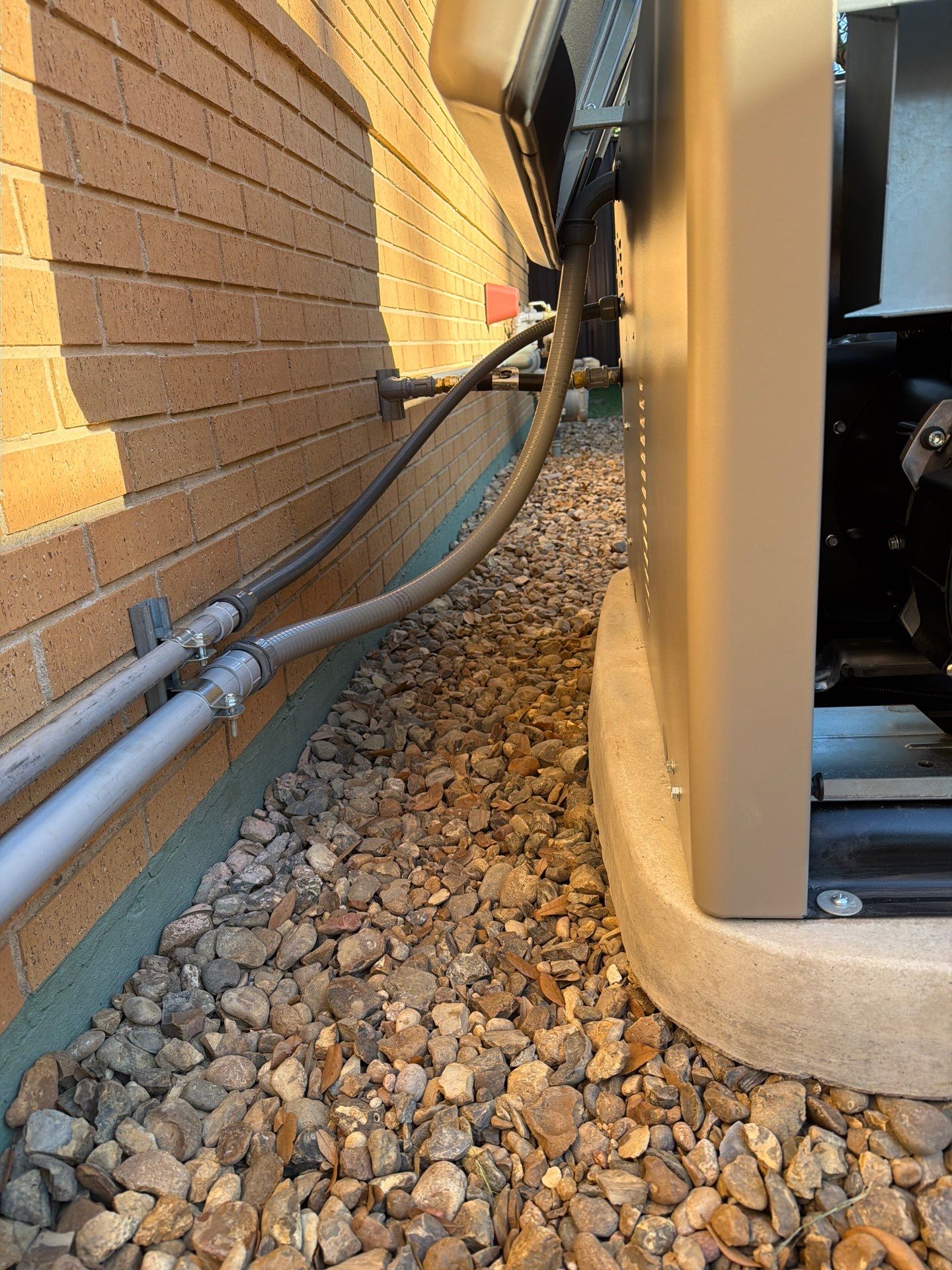 Residential Kohler Standby Generator and 200 Amp ATS Installation in Houston by GenTex Elite Services