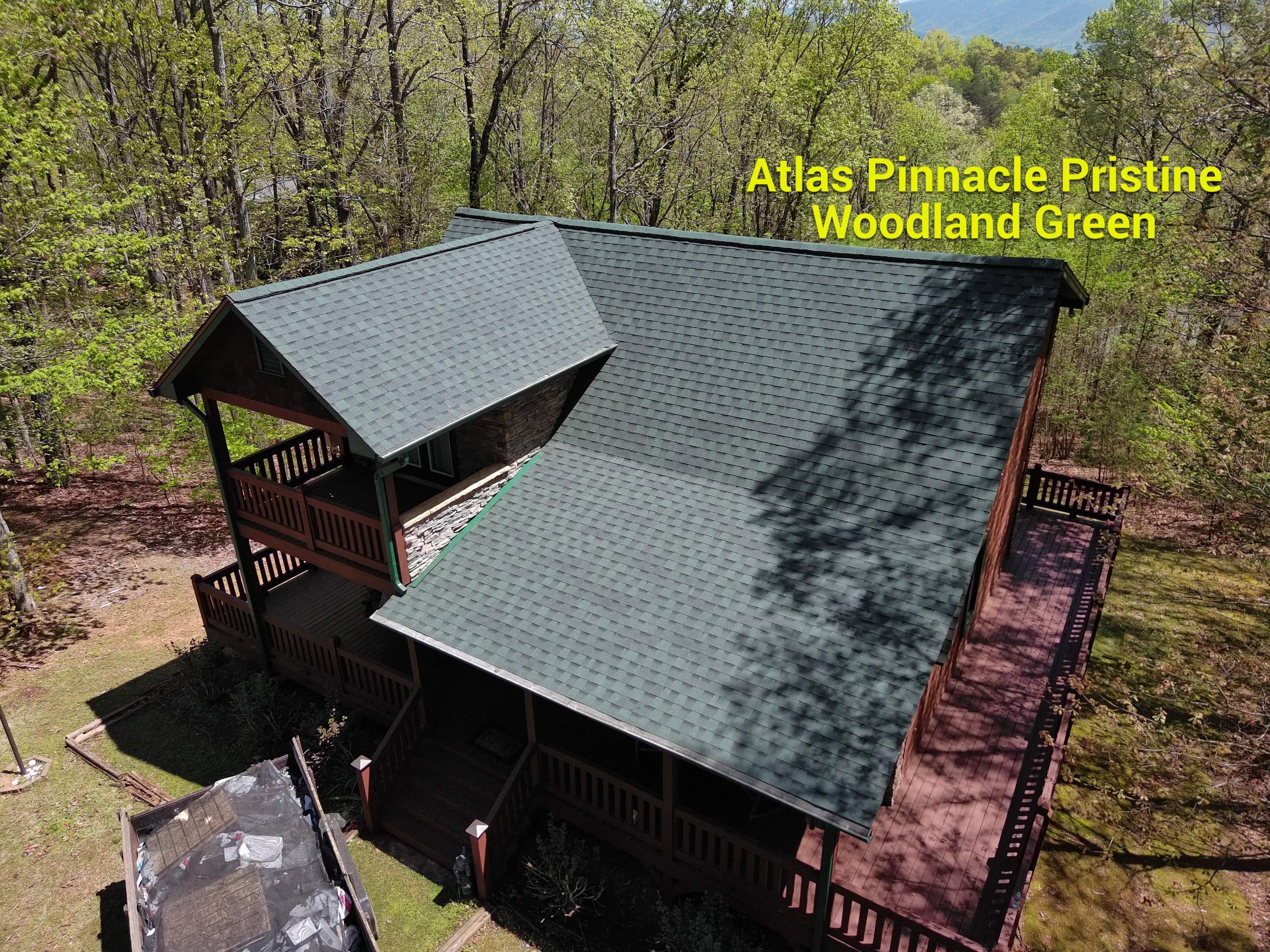 New roof installation and shingle colors by Rhino Restoration