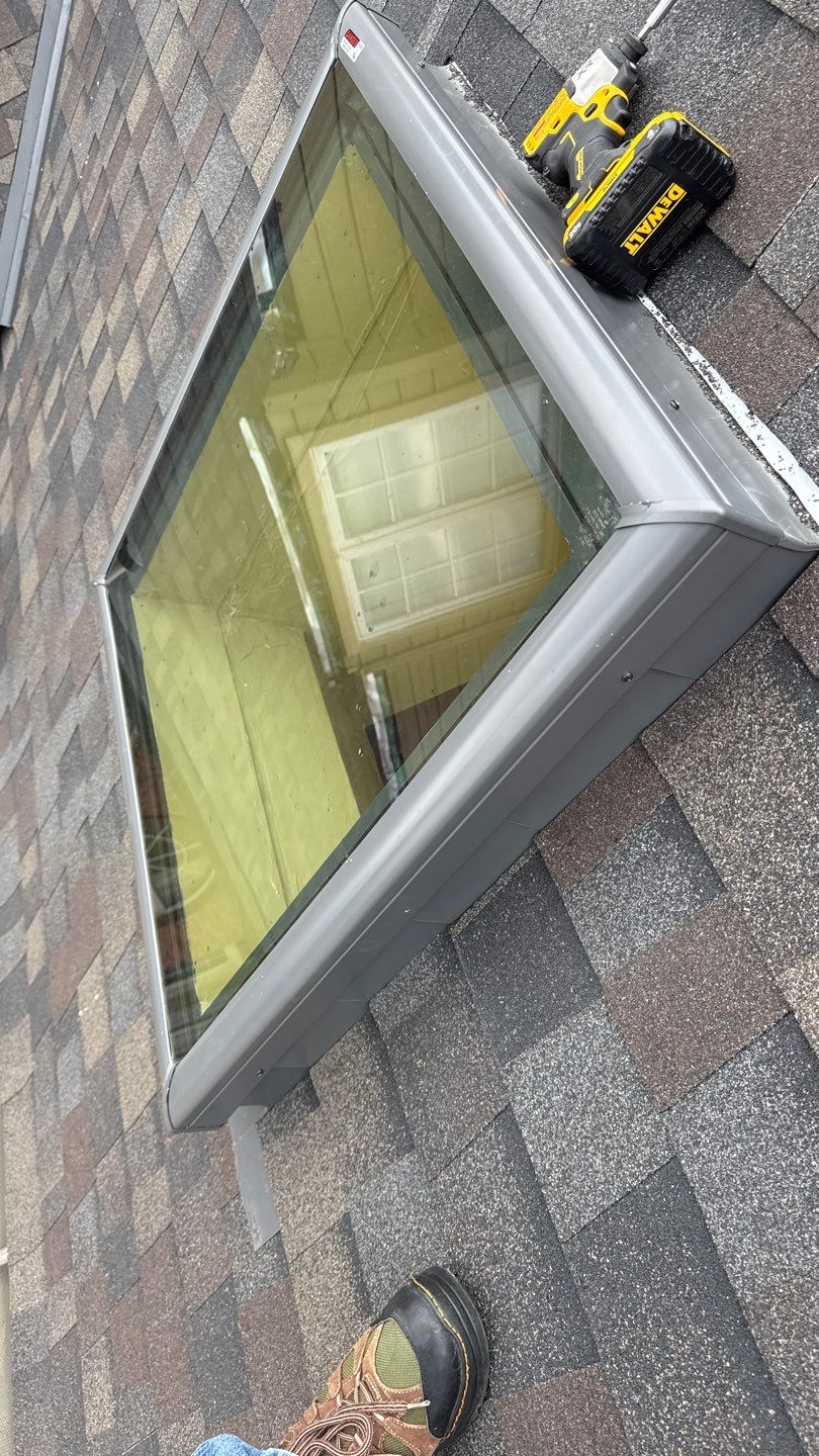 skylight and vent stack replacement in Edmond by McCann's Roofing and Construction