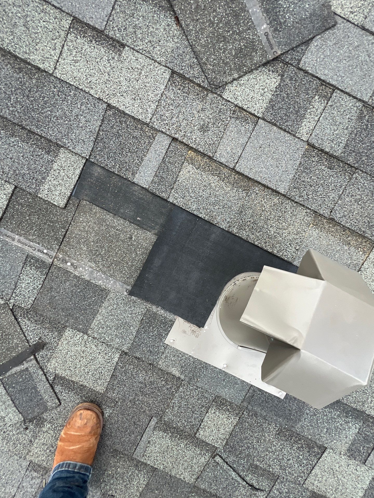 Residential Roofing Repair using Owen's Corning Duration (Lifetime) Shingles by Roof Repair Company