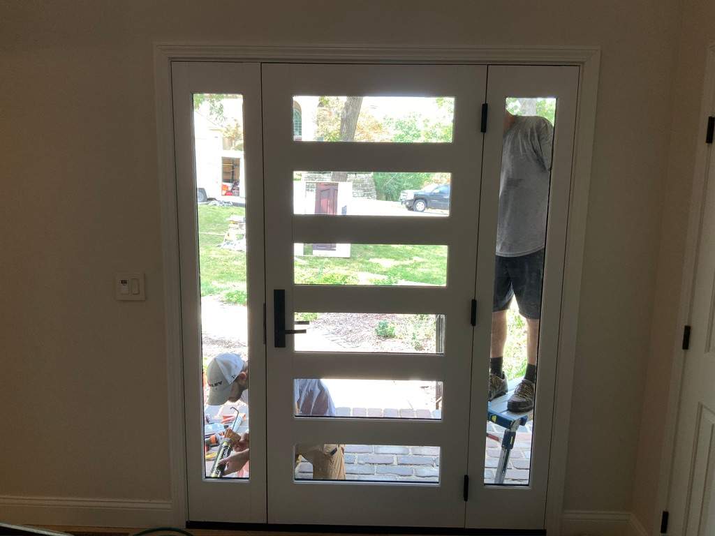 Contemporary Marvin Front Door by WINDURA