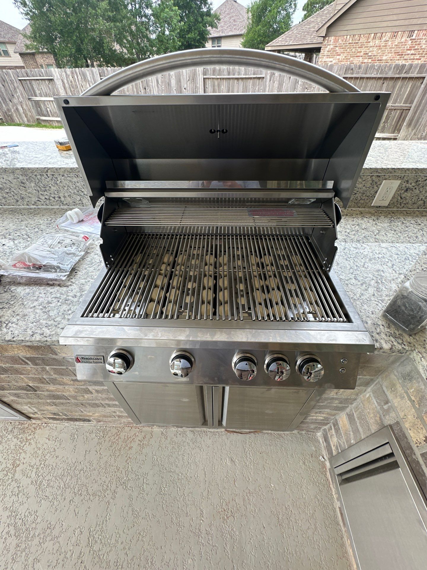 Summer Kitchen in Spring, TX by SophAlx LLC