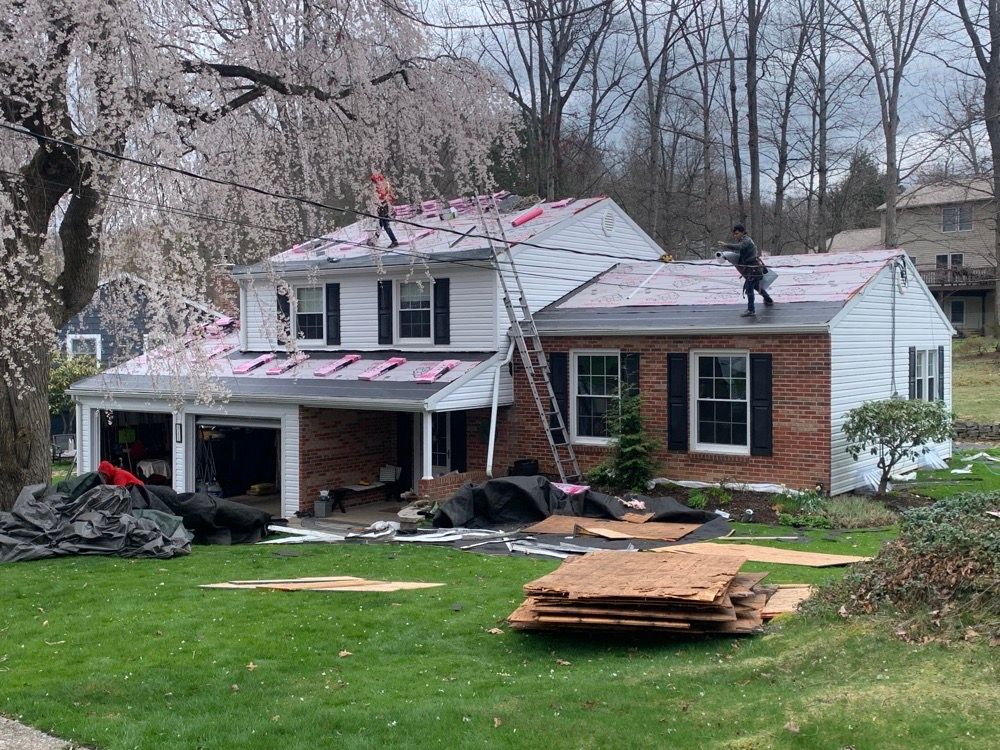Residential Roofing Installation using Owens Corning Duration Estate Gray by Starway Roof Systems