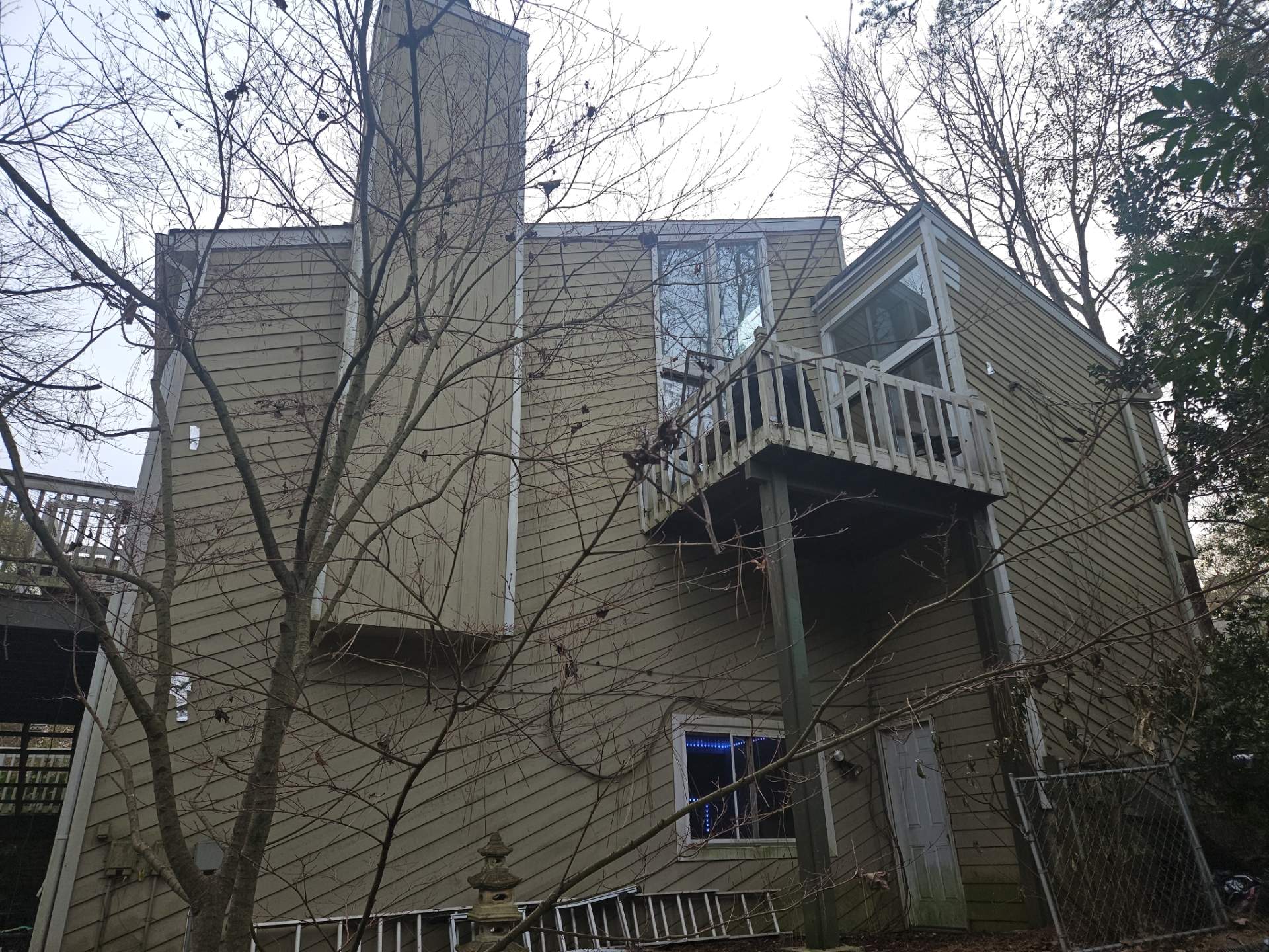 Exterior Painting with Accent Color and James Hardie Siding Installation in Marietta, GA by Nelson Exteriors