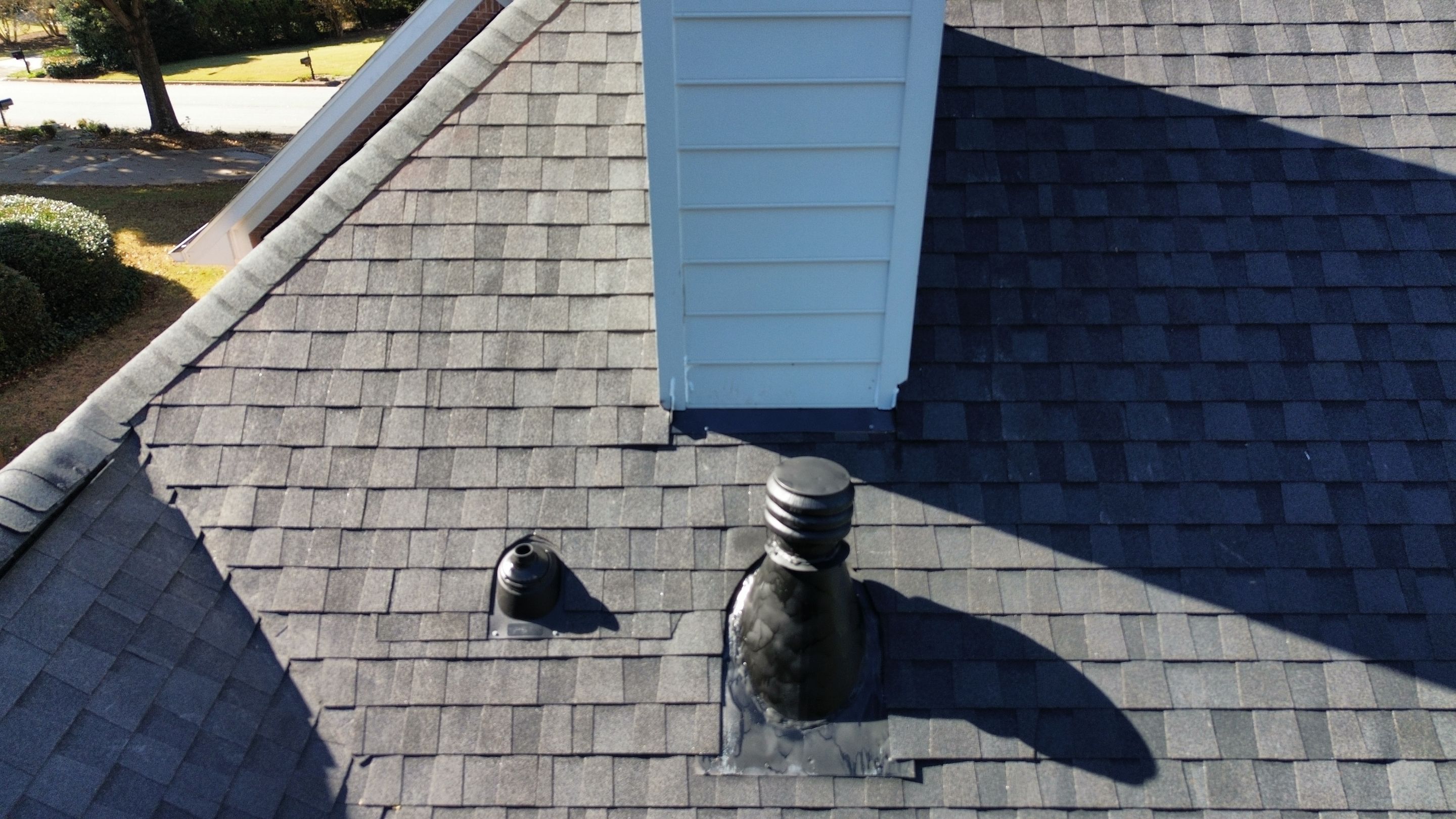 Roswell, GA Roof Replacement CertainTeed Landmark Moire Black by Reset Roofing