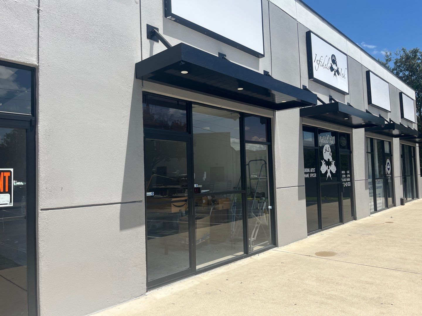 Canopies and Wall Cabinets for Vibe Vireless by SignCrafters