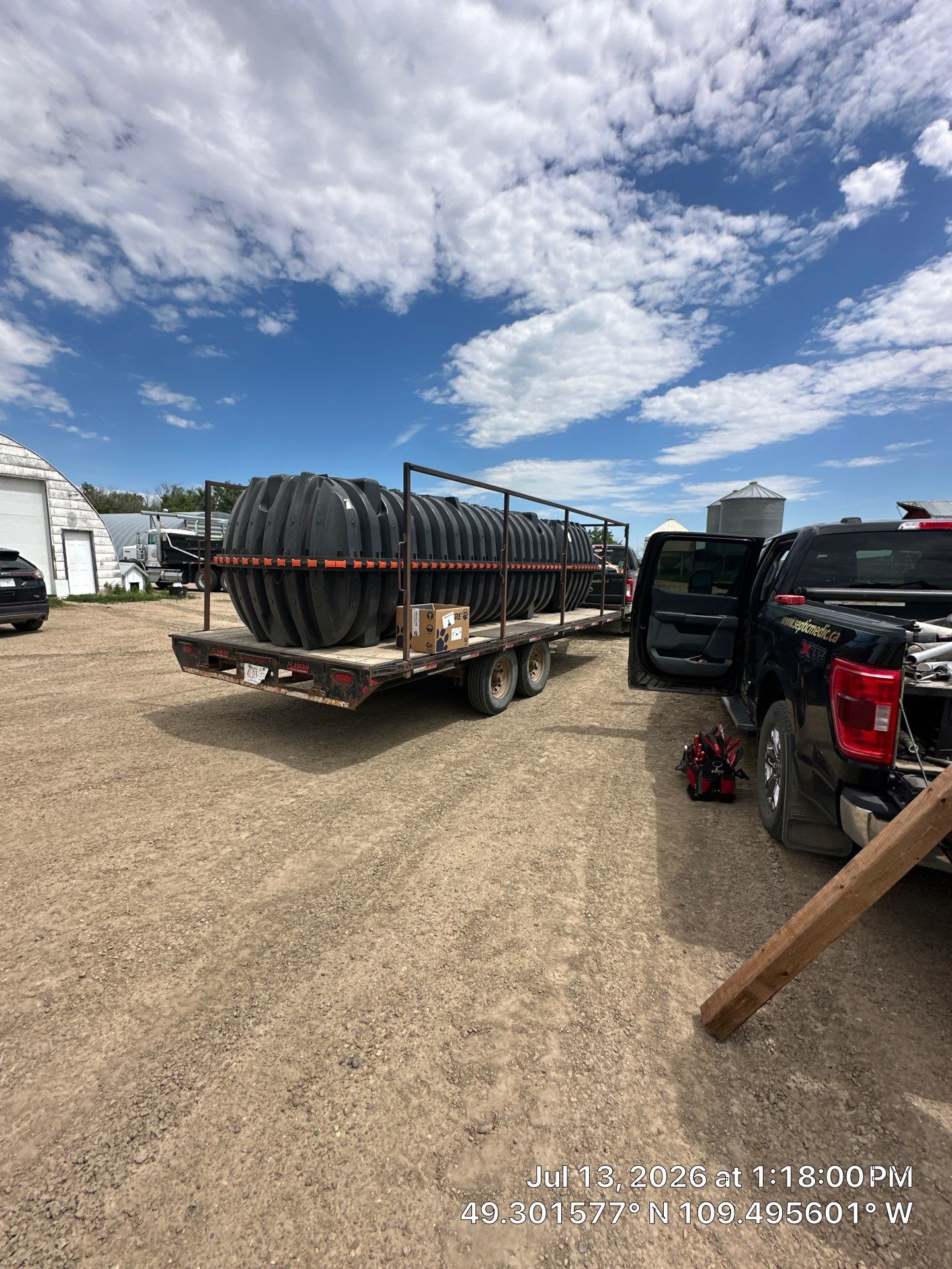 Septic System Tank Installation and Pump Replacement in Consul by Septic Medic Inc.