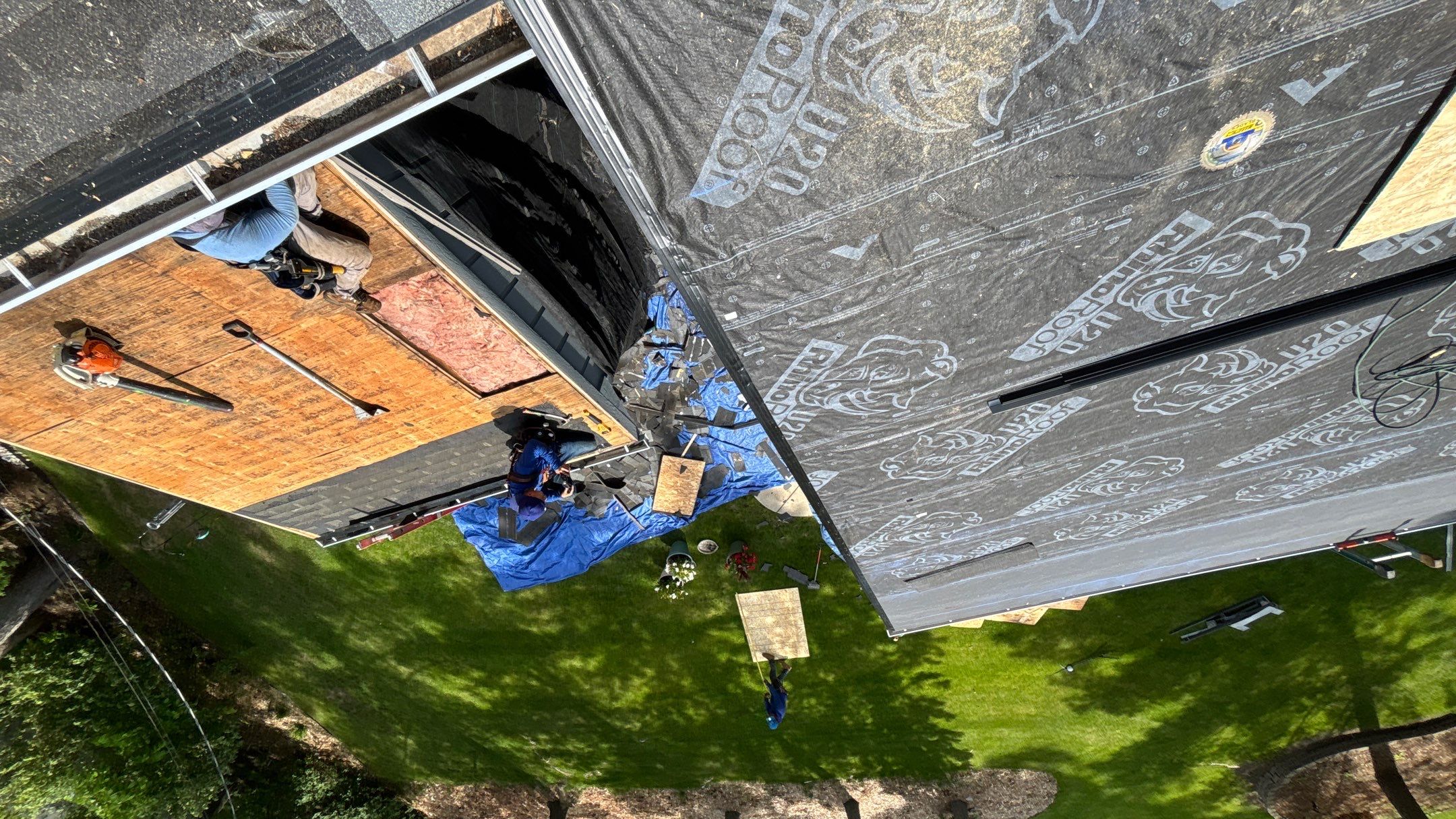 Roof Replacement using Owens Corning Tru Definitions by 180 Contractors
