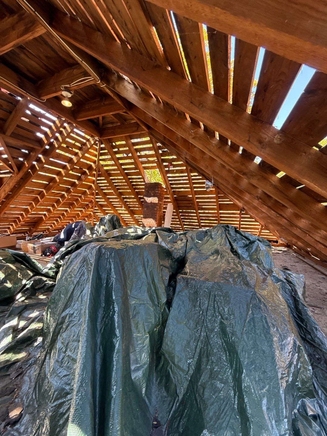 Full Roof Replacement on Historic Farmhouse with Decking Replacement – Repeat Customer by Sensible Home Solutions