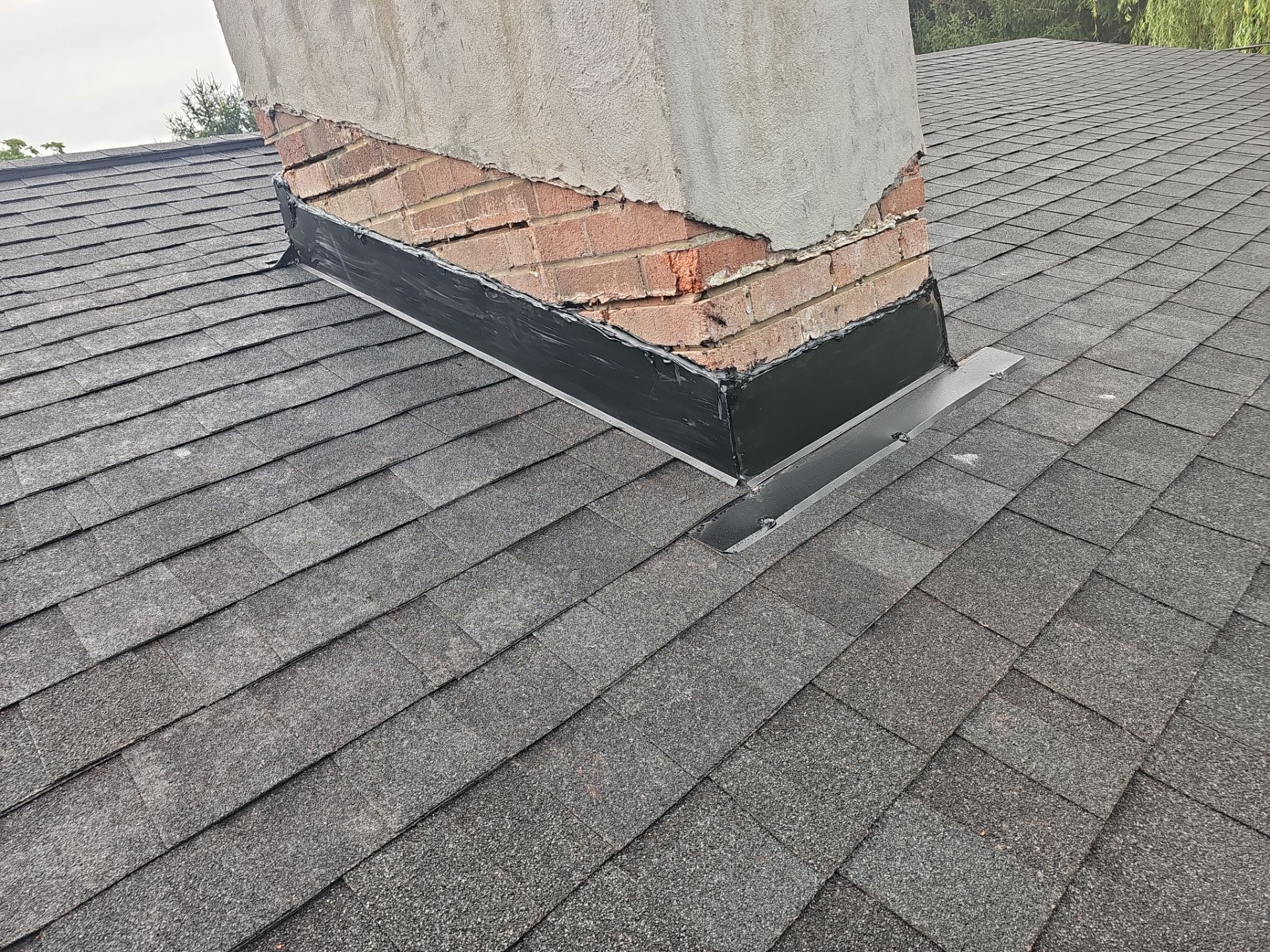 Roof Repair - Chimney Flashing by Winchester Roofing