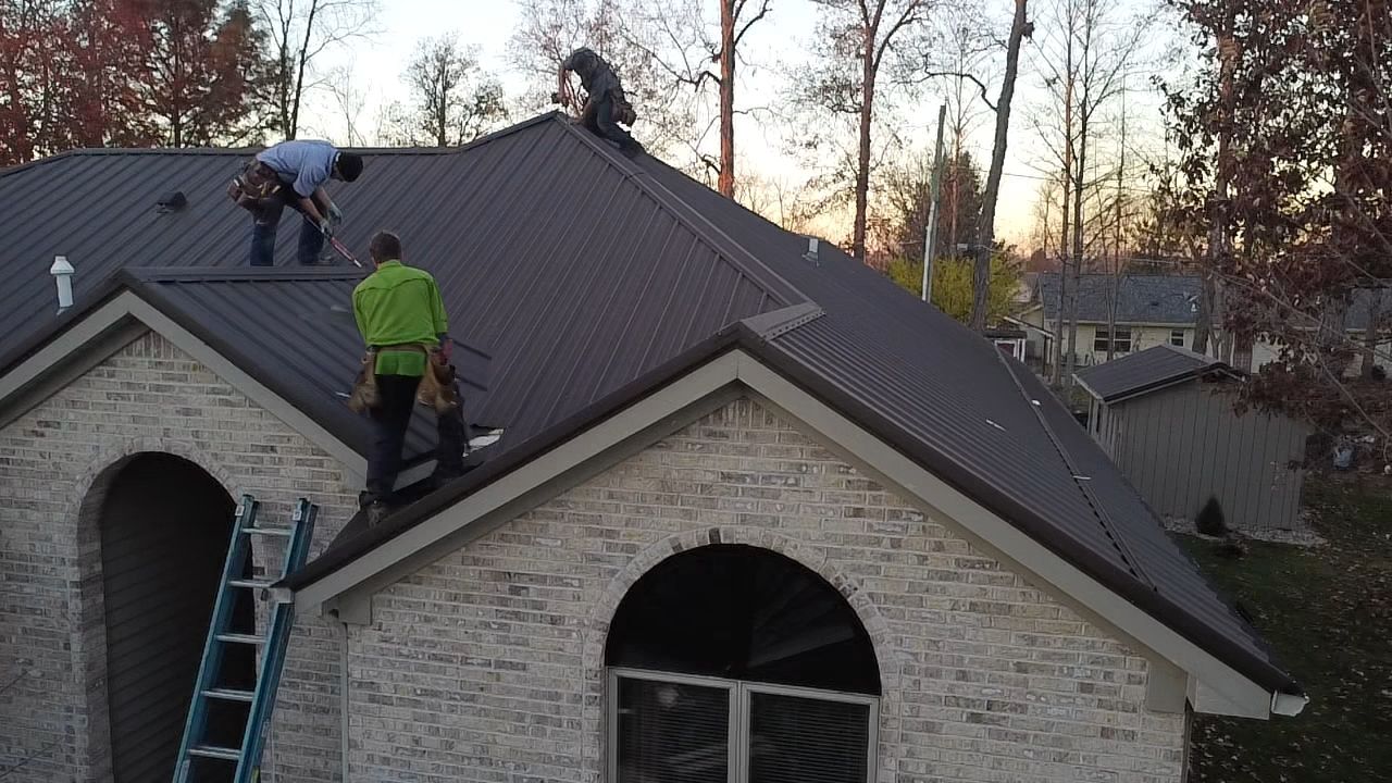 Exposed Fastener Metal Roof Replacement – Ossian, IN by 4Ever Metal Roofing
