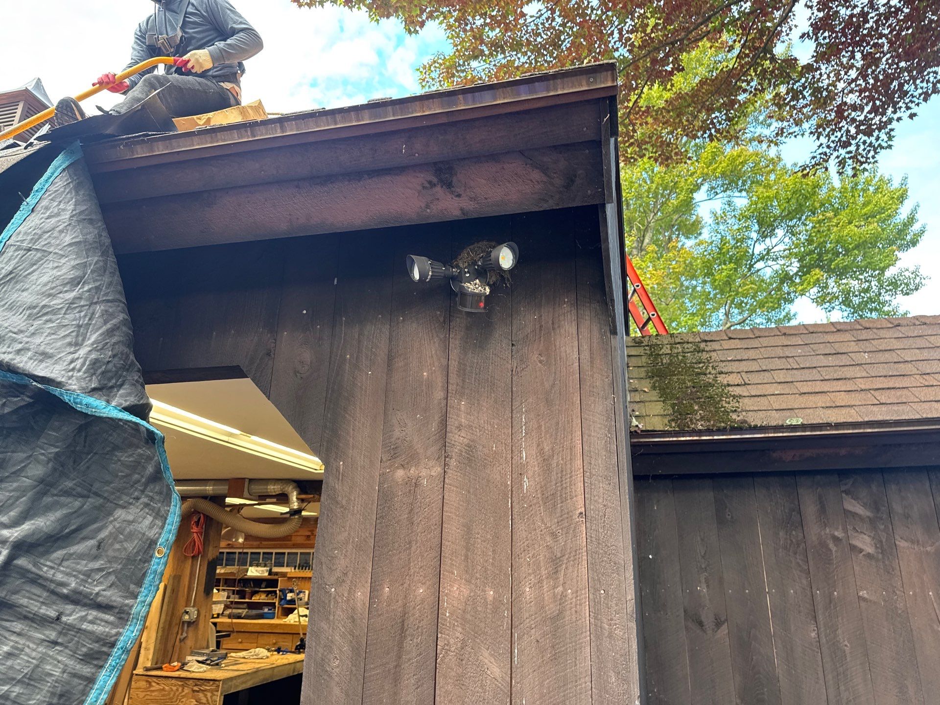 Garage & Barn Roof Replacement in Greenfield, NH | Owens Corning Shingles by Adam Vaillancourt Roofing LLC