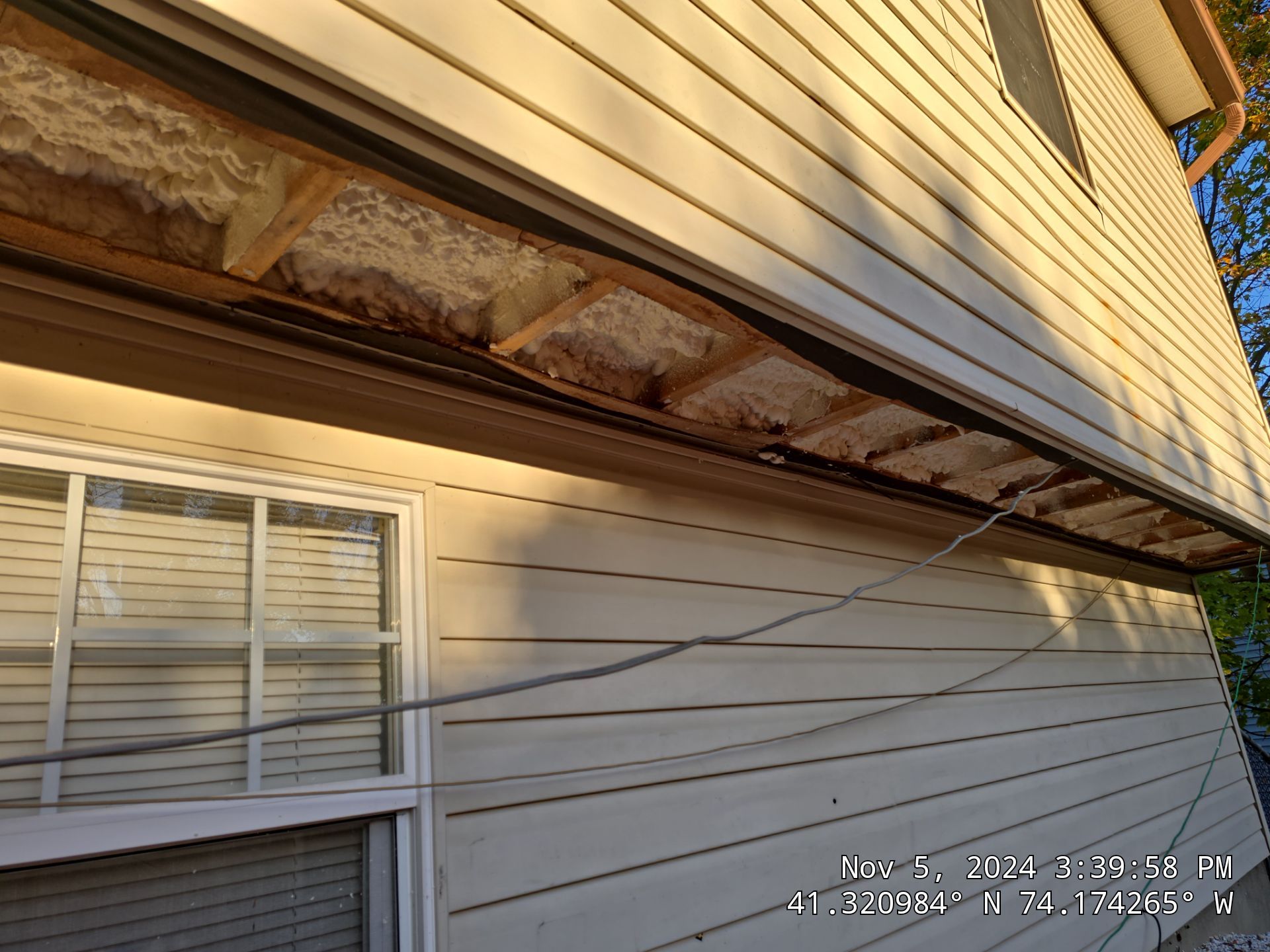 Attic Insulation using open cell spray foam by NYS Foam & Energy