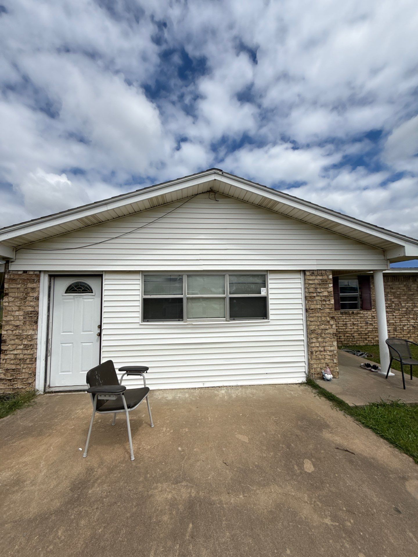 New roof & siding paid by insurance. Along with new roof sheathing.  by In & Out Construction & Remodeling, LLC