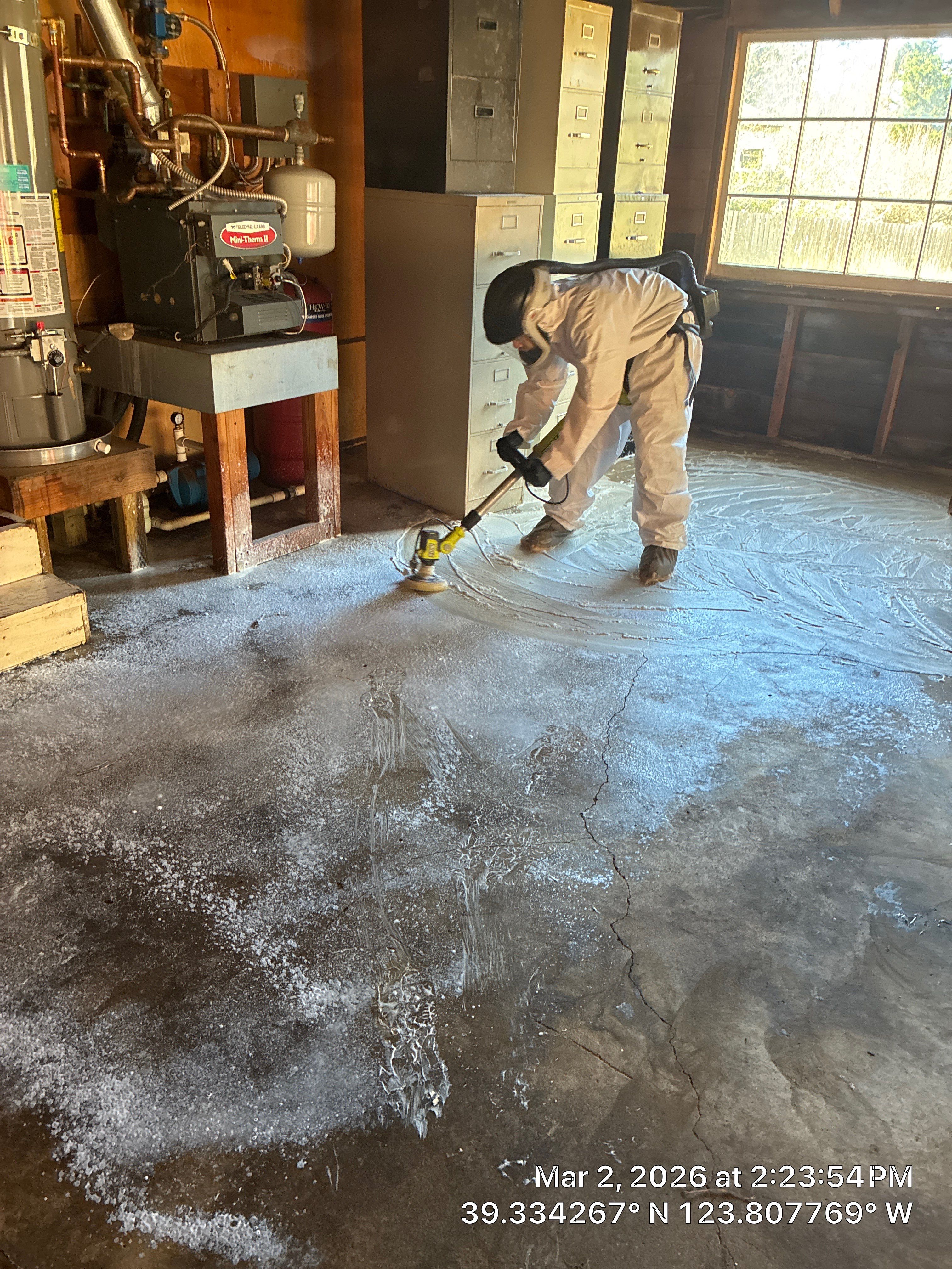 Project in Mendocino by 911 Hazmat Cleanup 