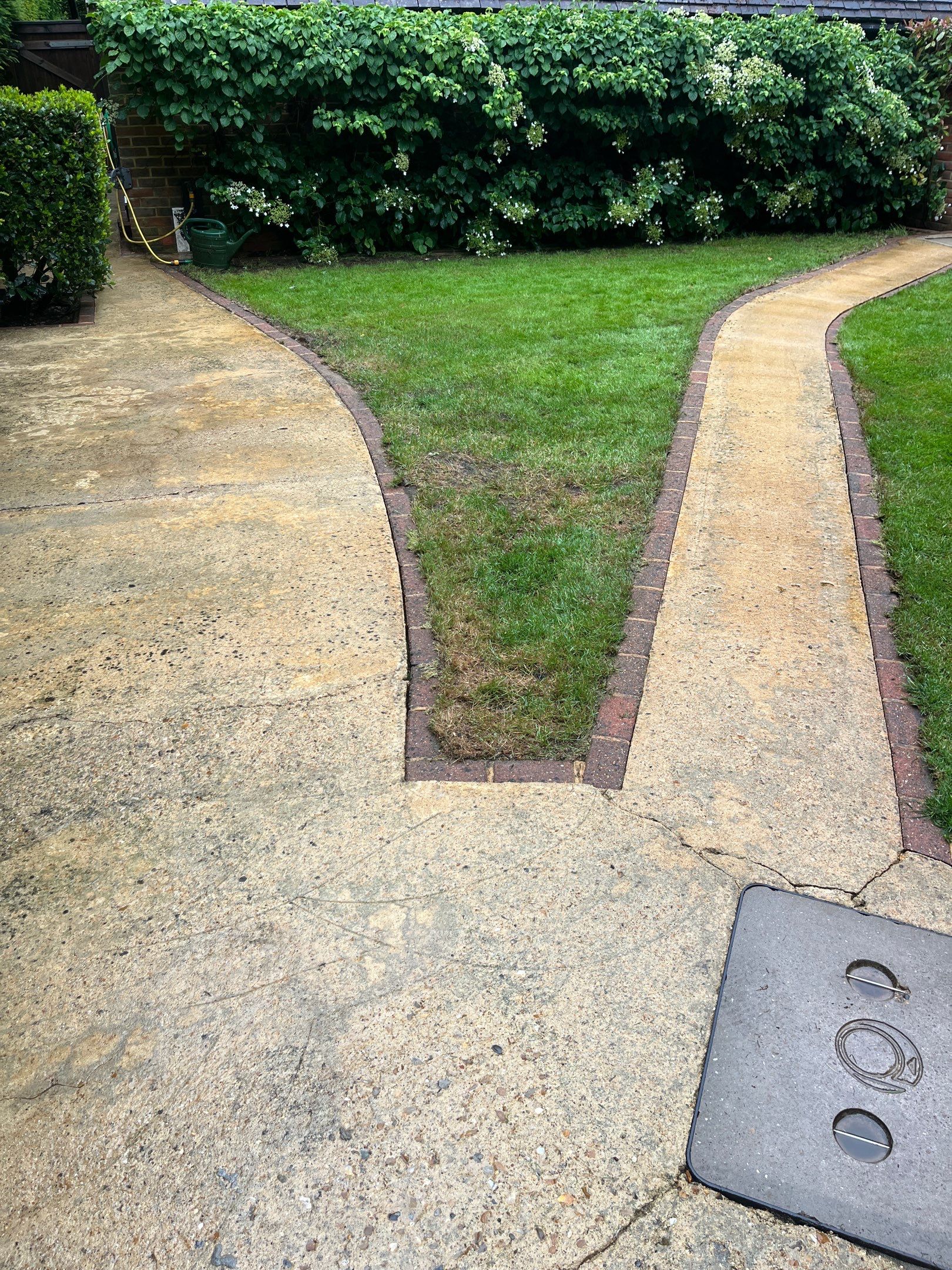 Patio Clean using 18inch Whirlaway FSC by Ges Exterior Cleaning ltd