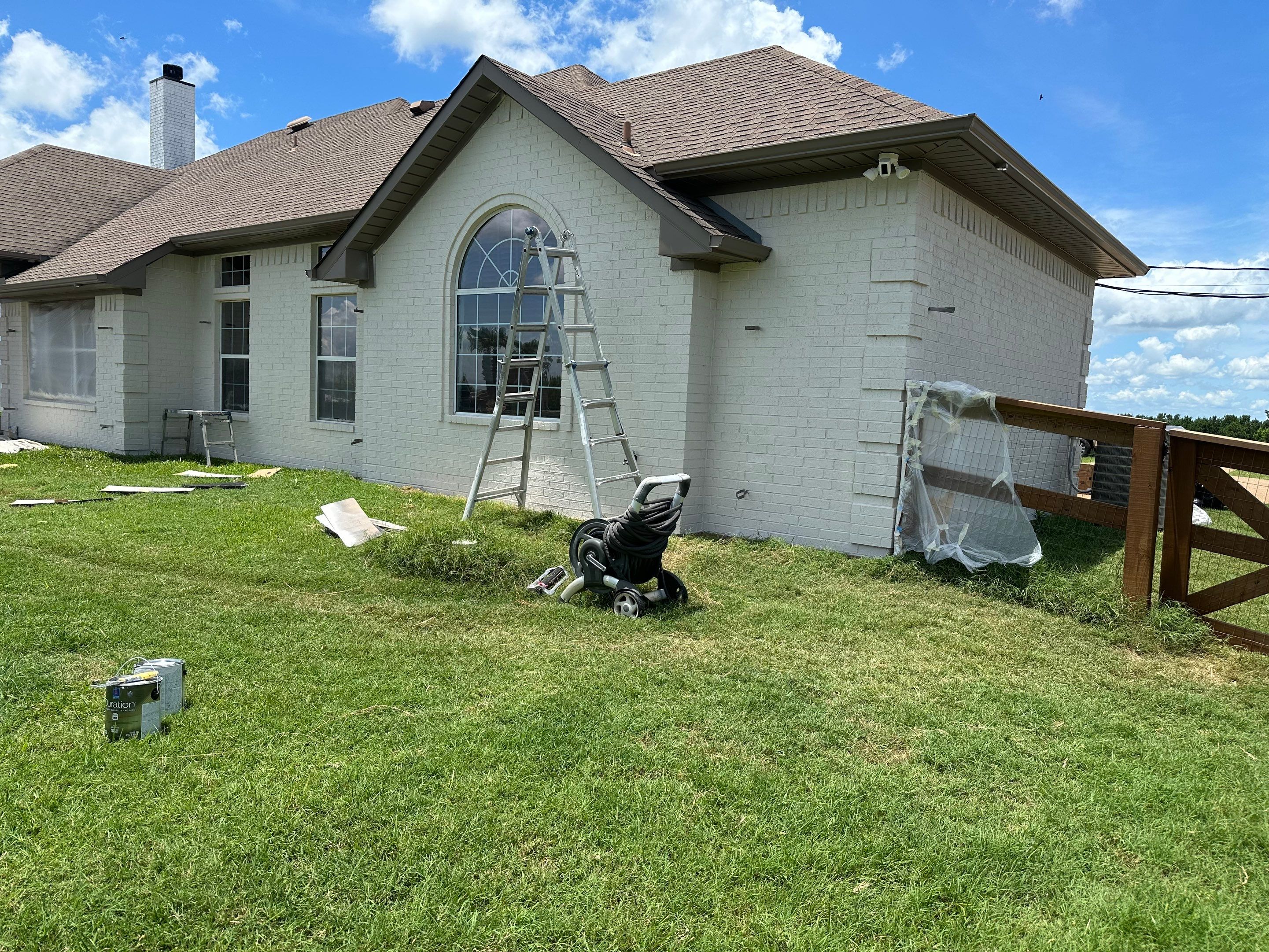 Exterior Transformation in Troup Texas by Quality Coats Painting