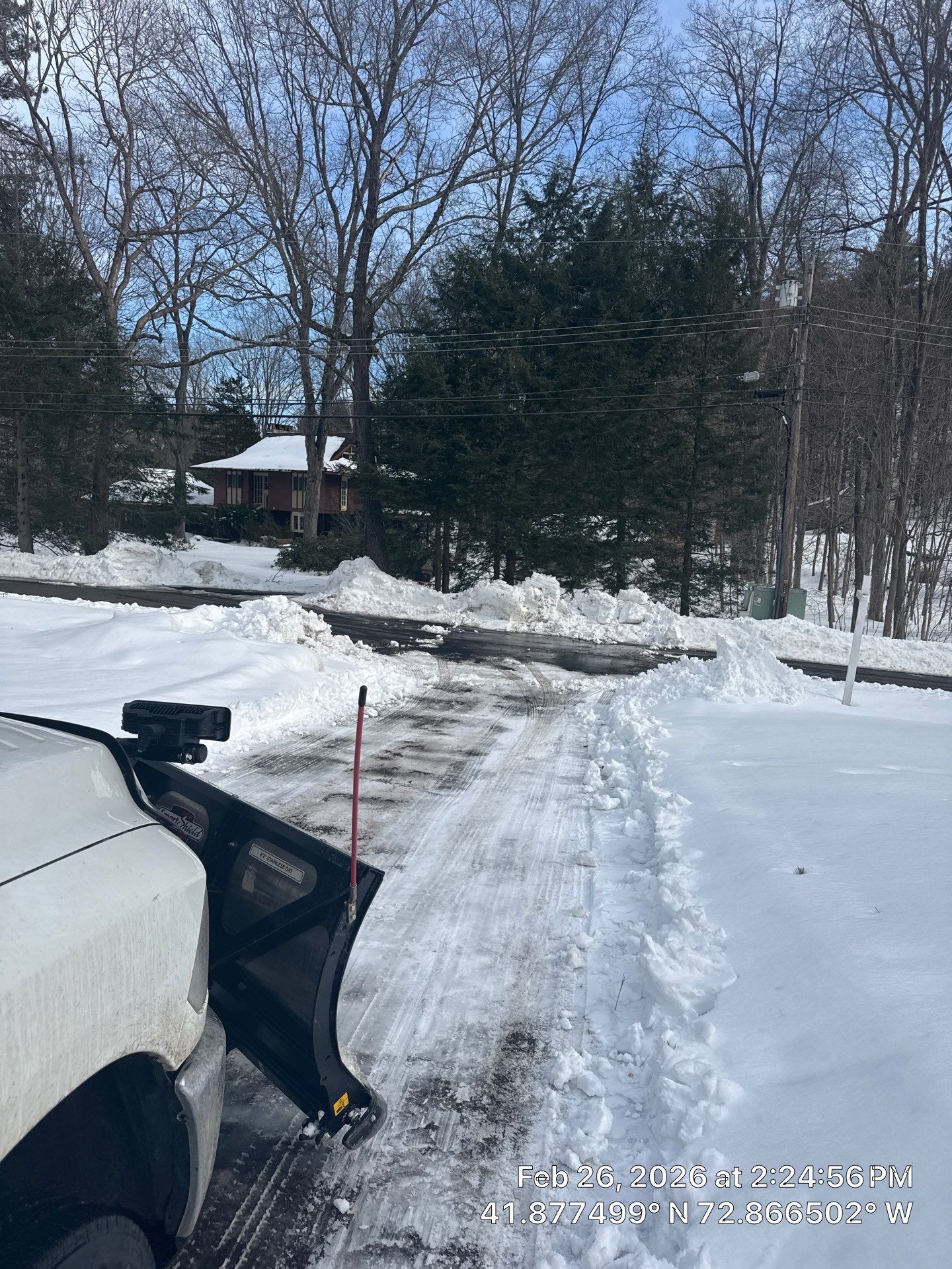 Simsbury Snow Removal Services by Diamond Image LLC