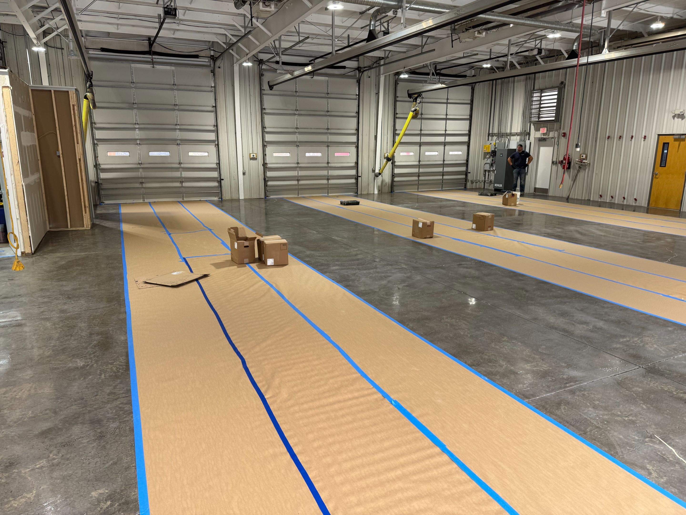 Alexis Volunteer Fire Department Substation by Endure Concrete Coatings
