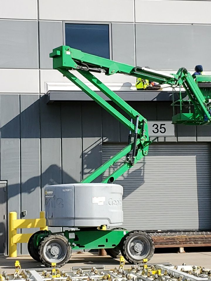 Tilt-up Precast Exterior Warehouse Painting by Paint Platoon USA