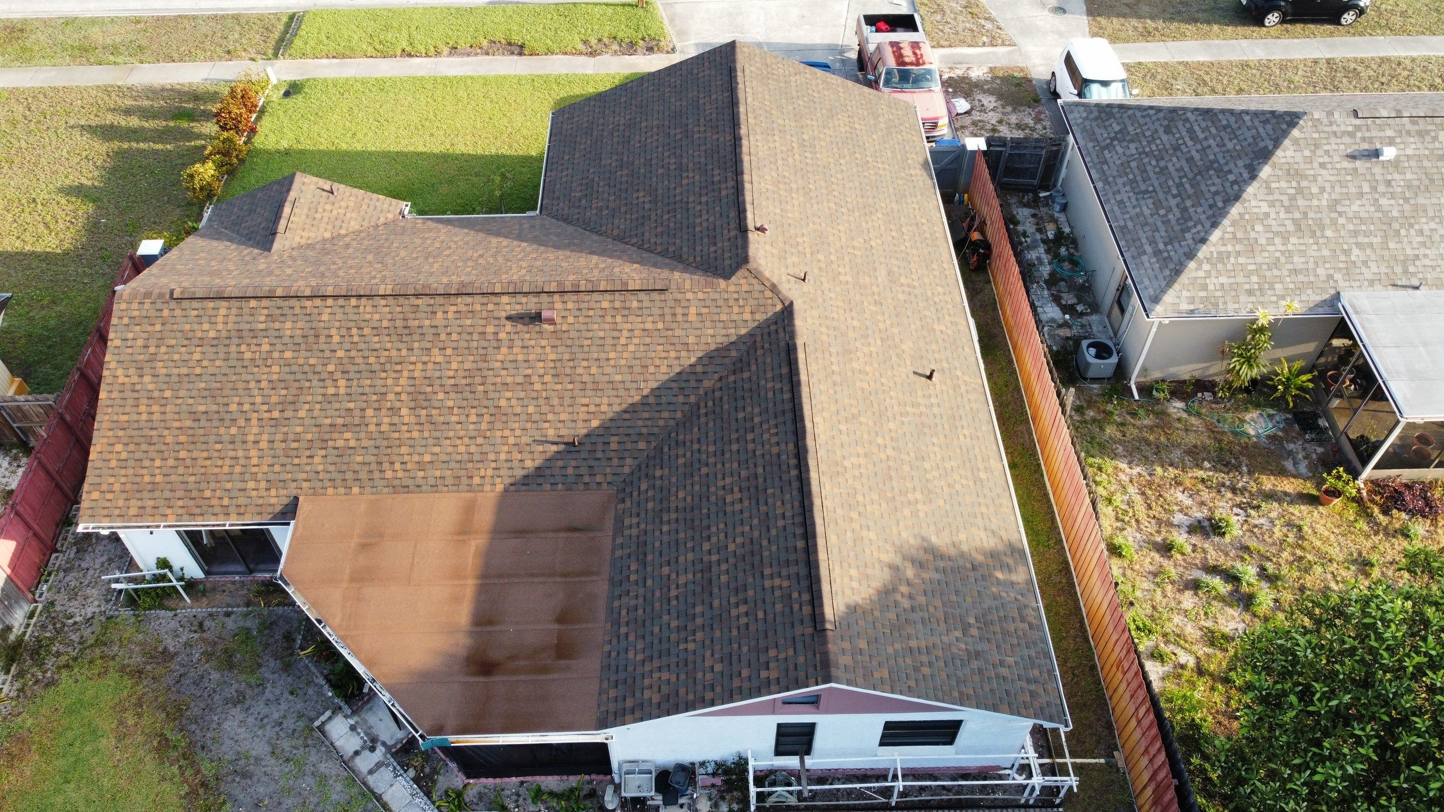 Roof replacement in Holiday FL, by Steadfast Roofing