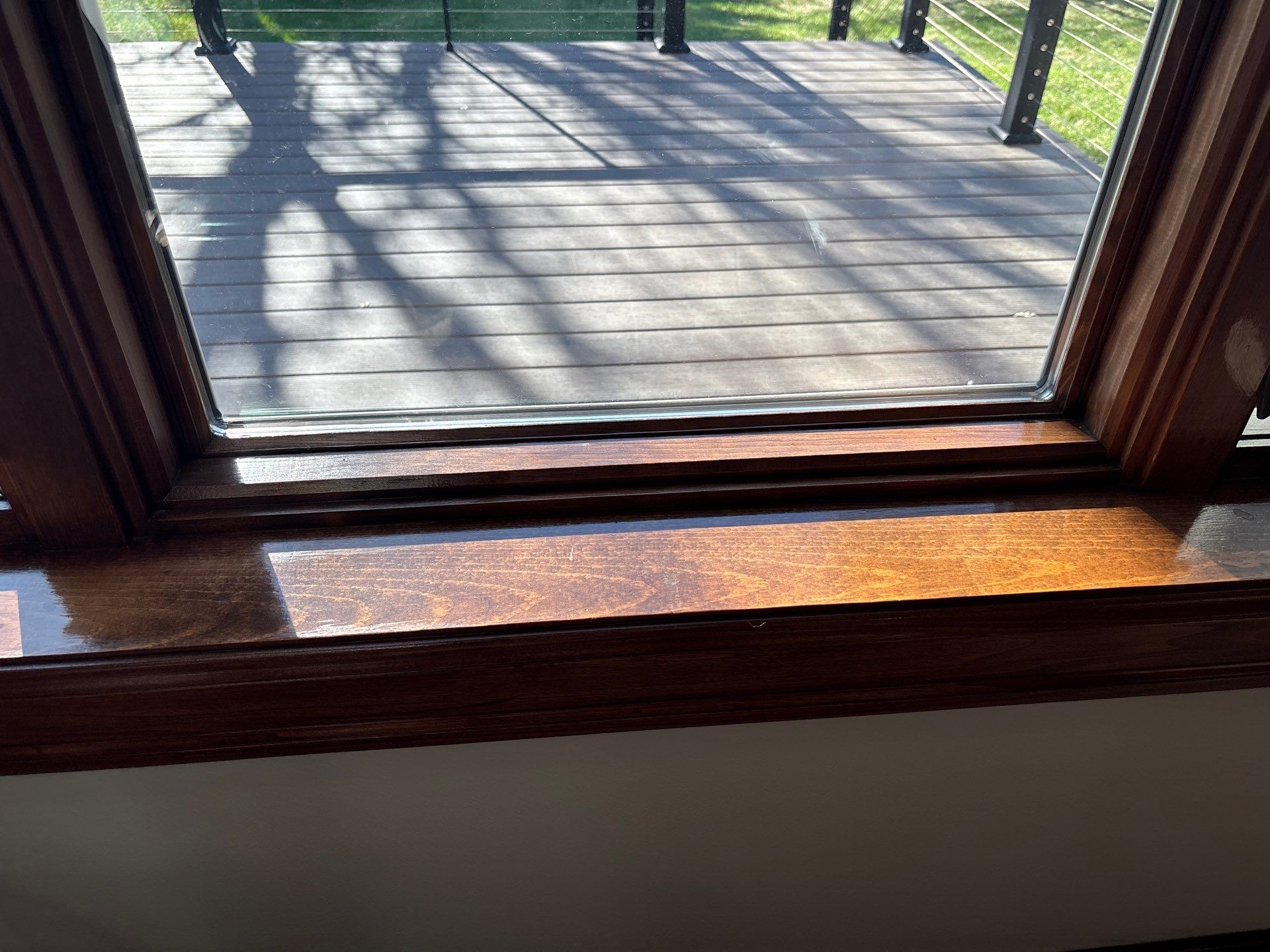 Interior Wood Window Trim and Door Frame Finishing in Sioux Falls by Select Painting, Coatings & Garage Cabinets