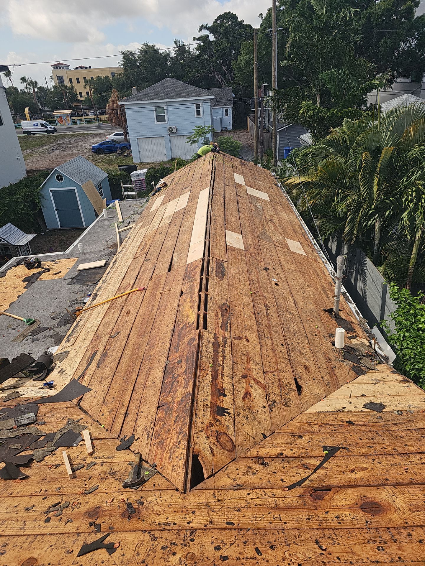 Project in St. Petersburg 33713 by Mitchell Roofing Company LLC 