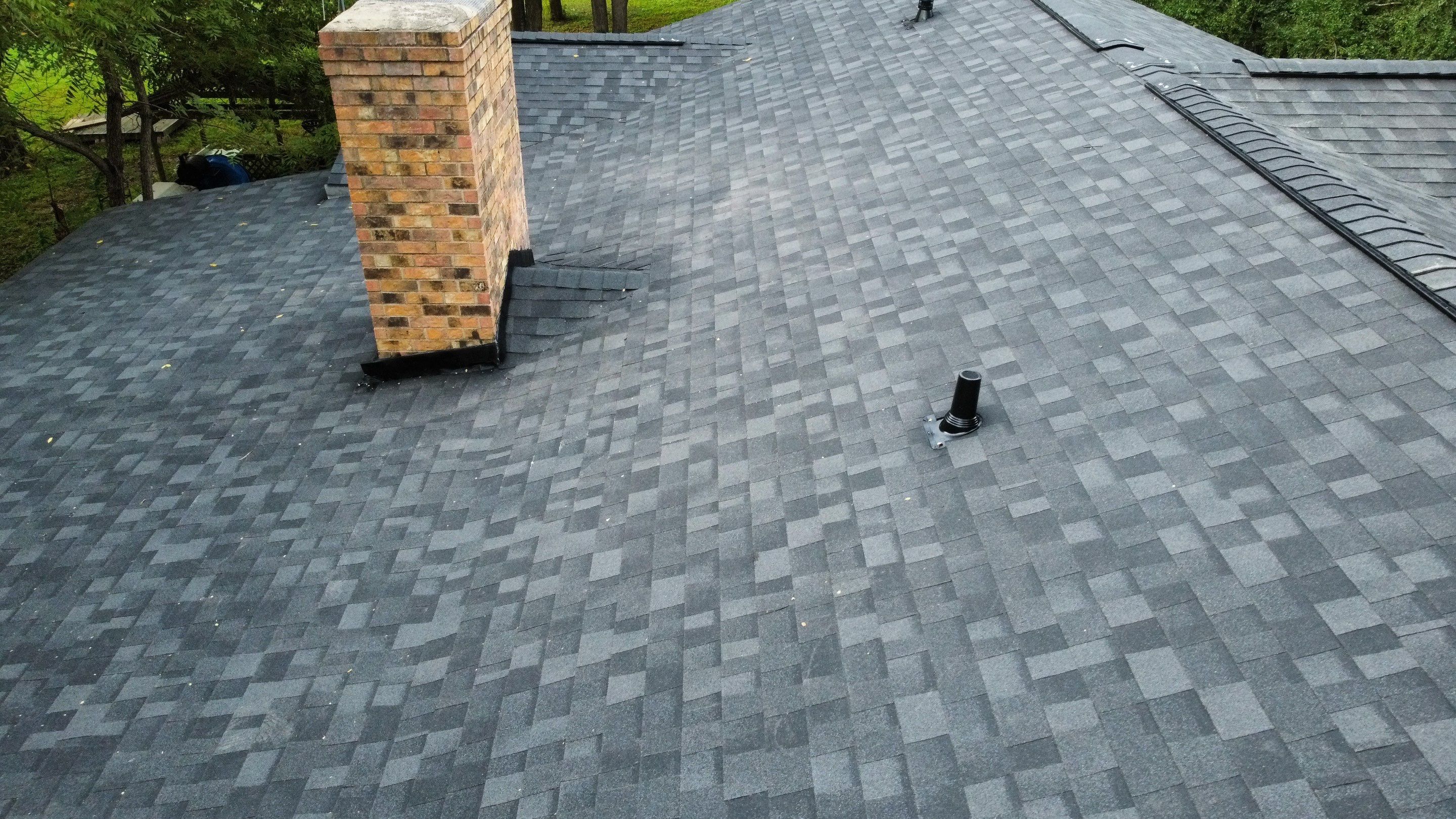 Reroof After Hail Storm by Berry Good Roofing 