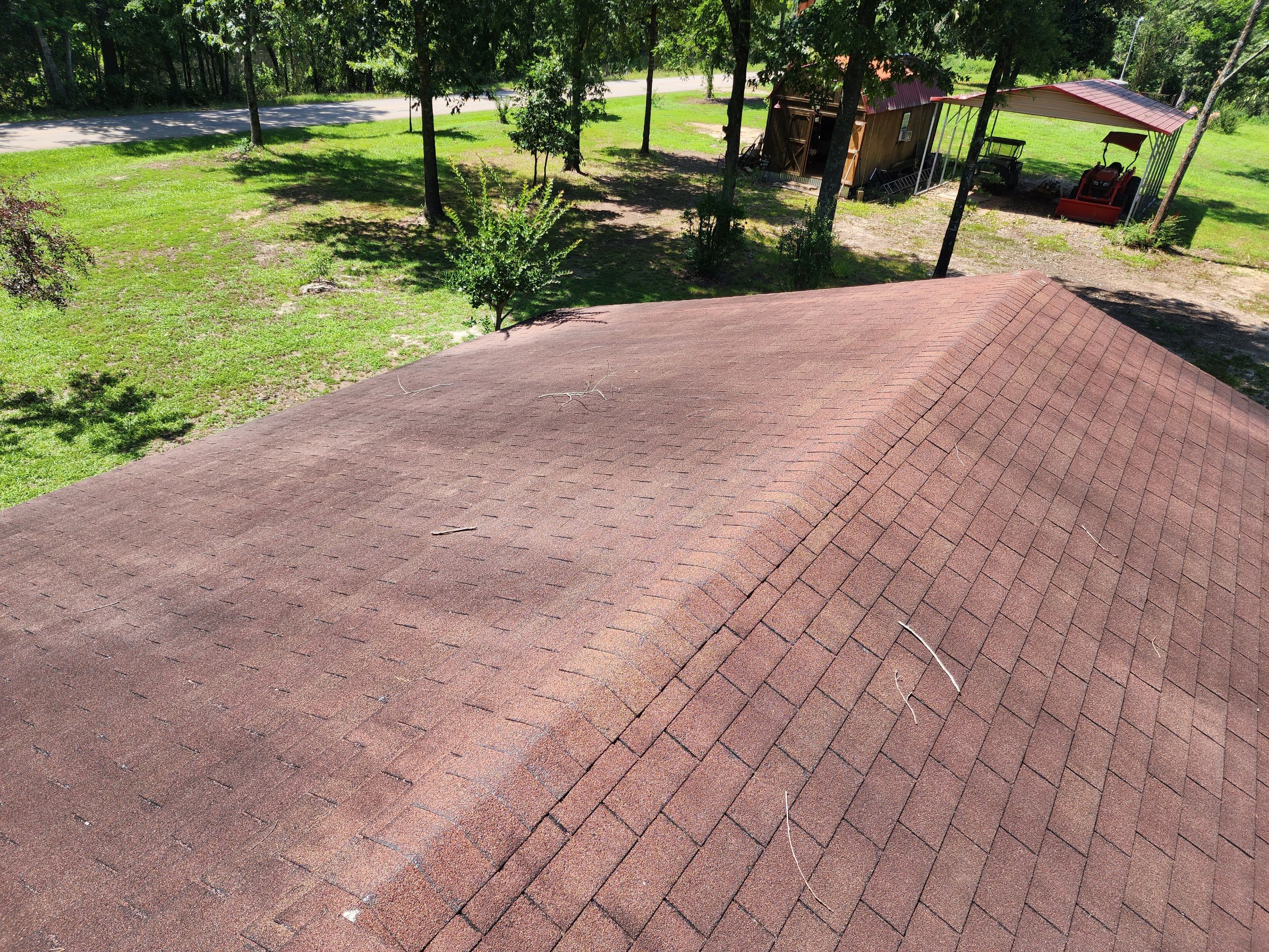 Residential Metal Roof Replacement using Reed's Metals by Hostetler Roofing