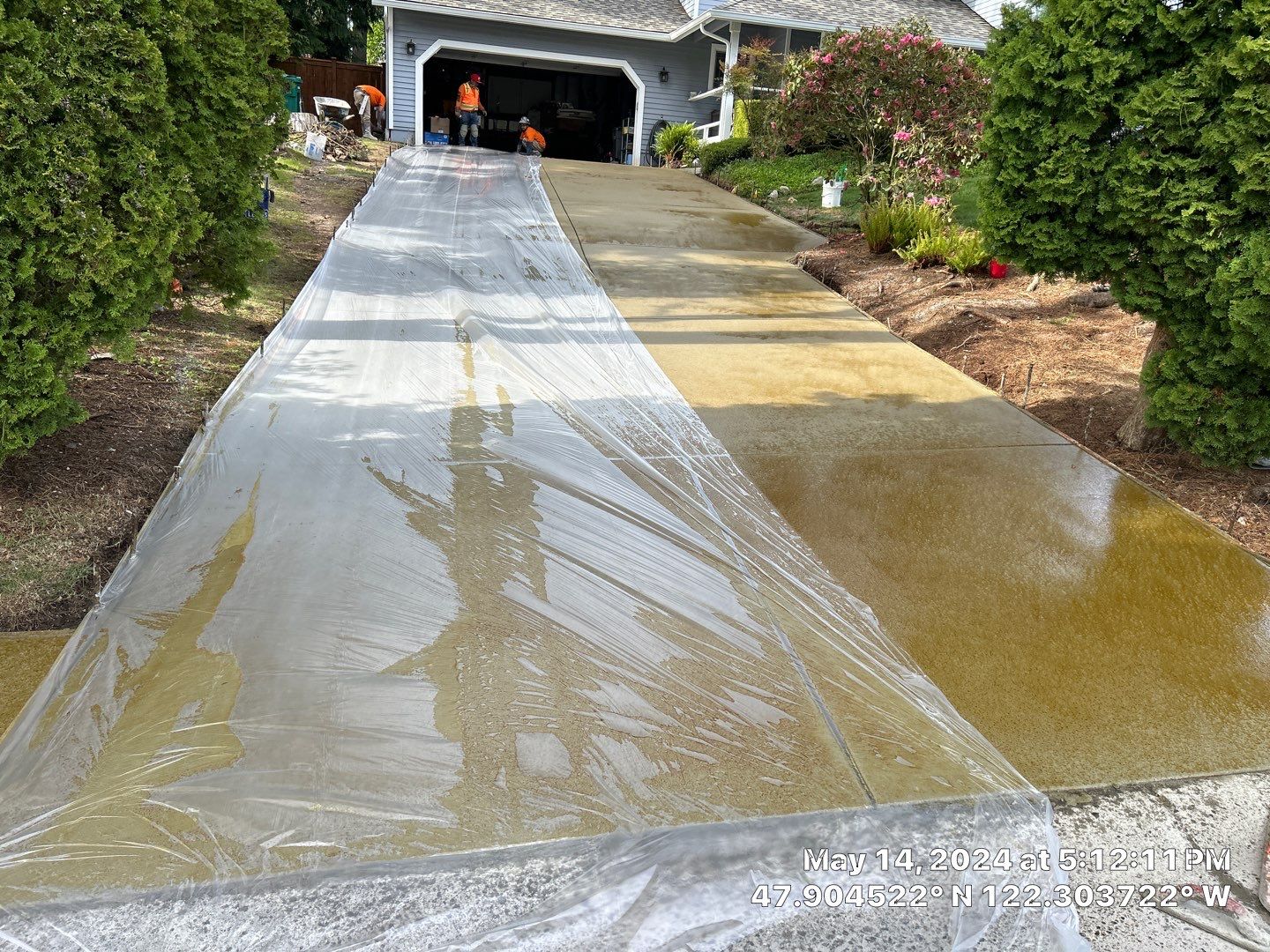 Debbie | Concrete Driveway by Jireh Asphalt & Concrete Inc 