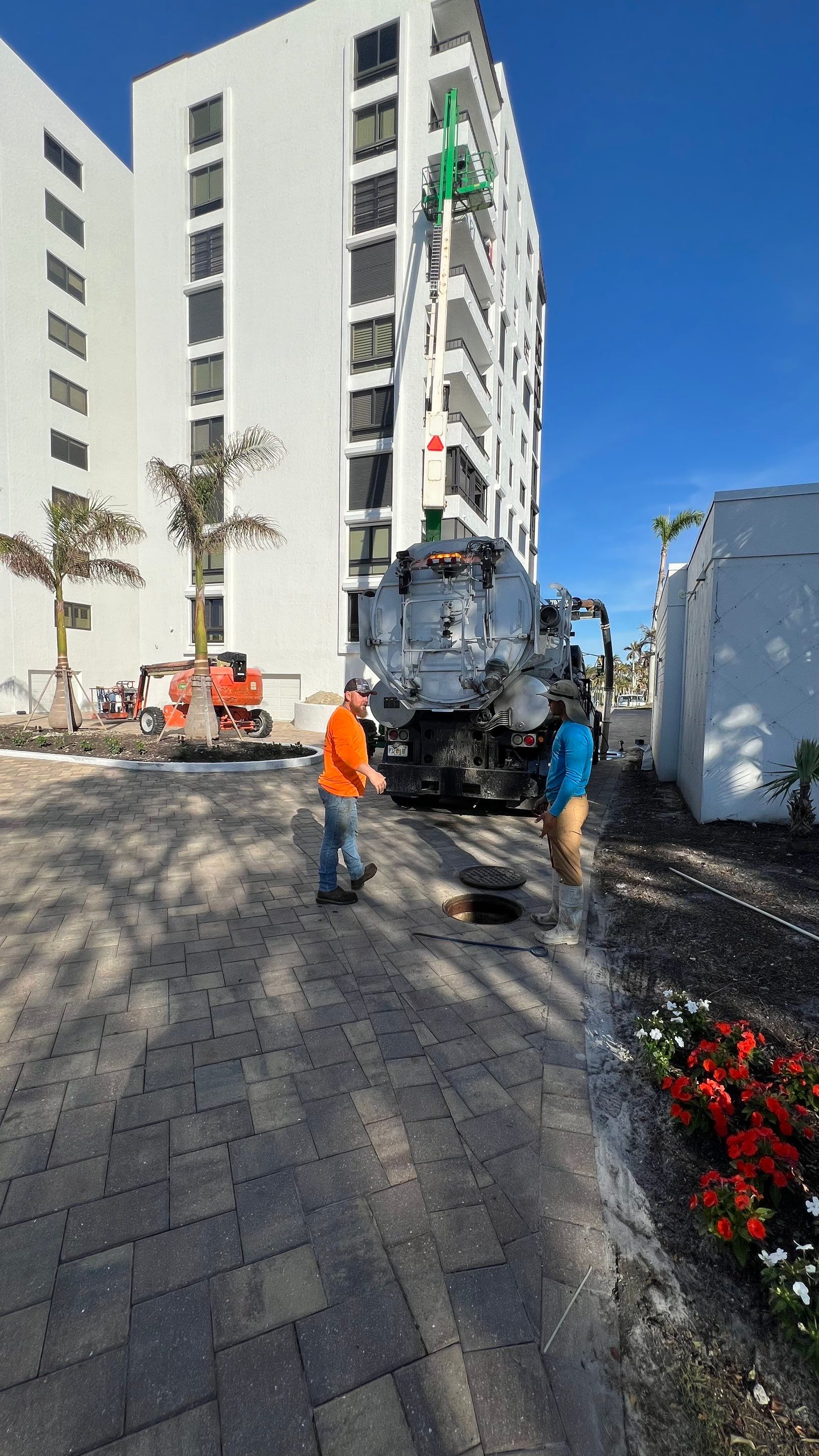 Naples Condo Complex Stormwater System Maintenance and Hurricane Cleanup by Don Mar, Inc. Storm Water Solutions