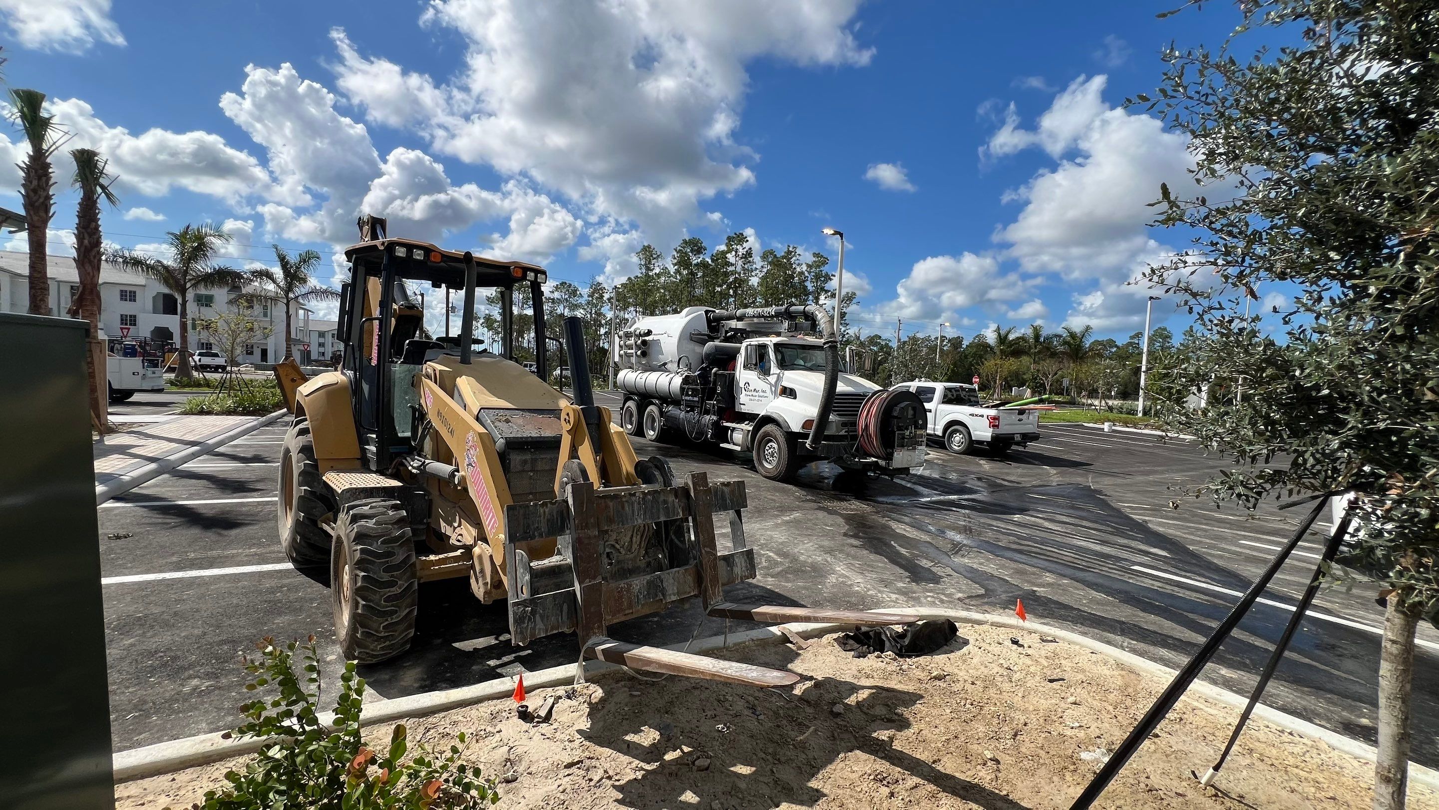 New Construction Condo Community Stormwater System Maintenance by Don Mar, Inc. Storm Water Solutions