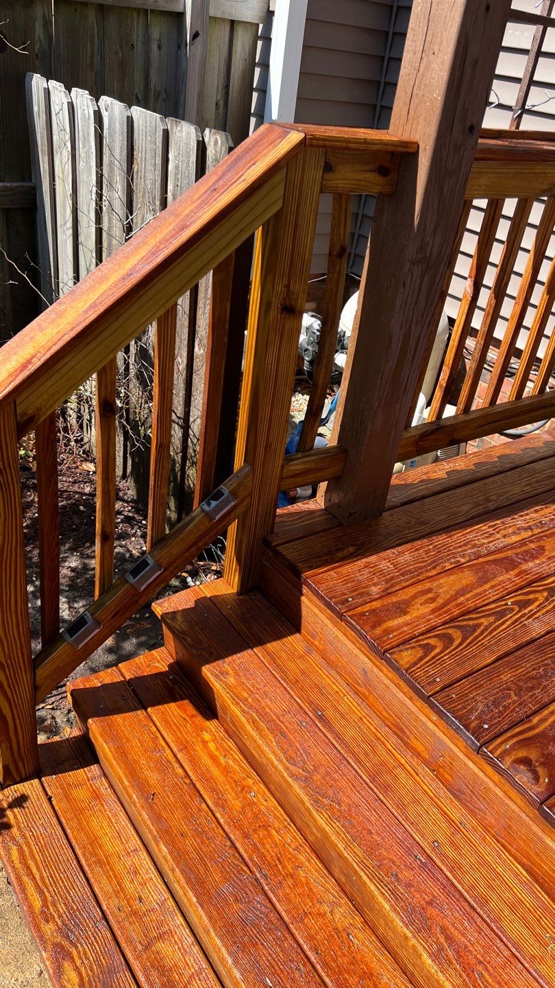Weathered Deck using Wood Sealant by DuraSeal