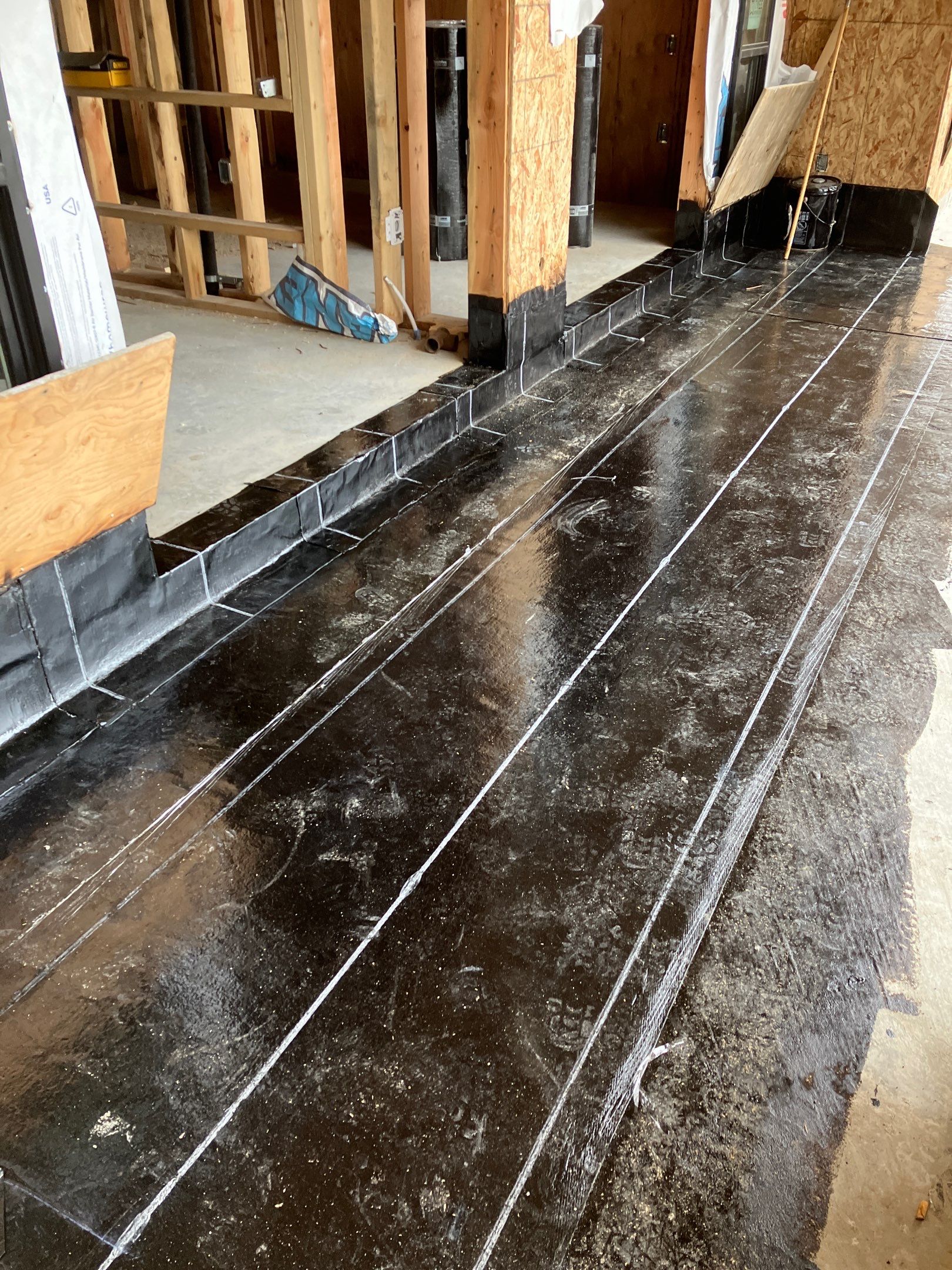 Commercial Roofing Installation using IKO 2ply sbs  by Top Notch Roofing Inc