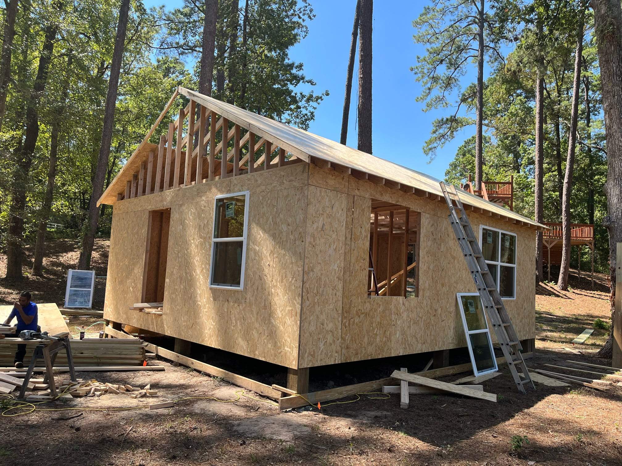 Mother In Law Tiny House Built - Project in Point Blank, TX by Harden Enterprise Services LLC