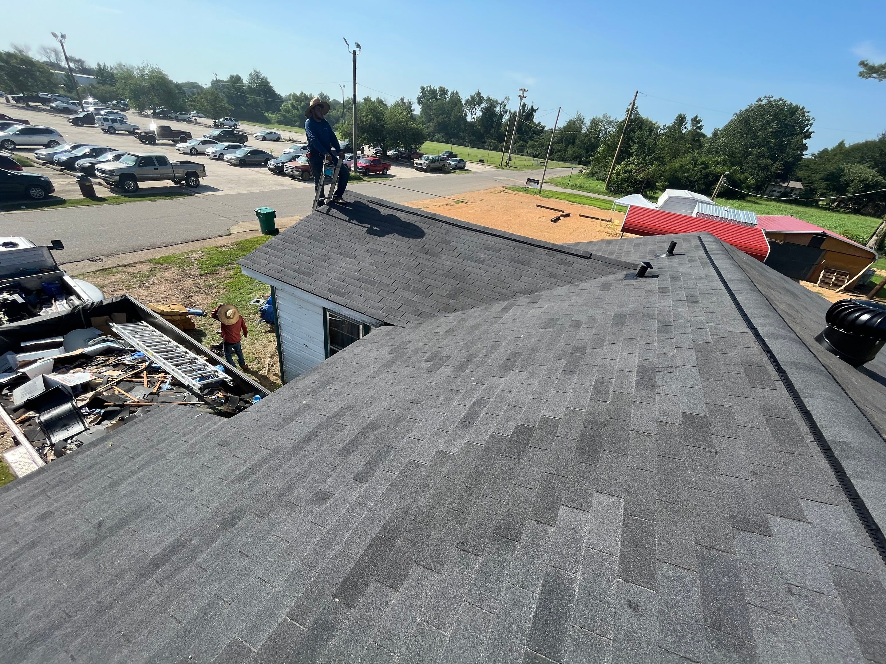Residential Reroof: 25 Year 3-Tab Shingle by Hostetler Roofing