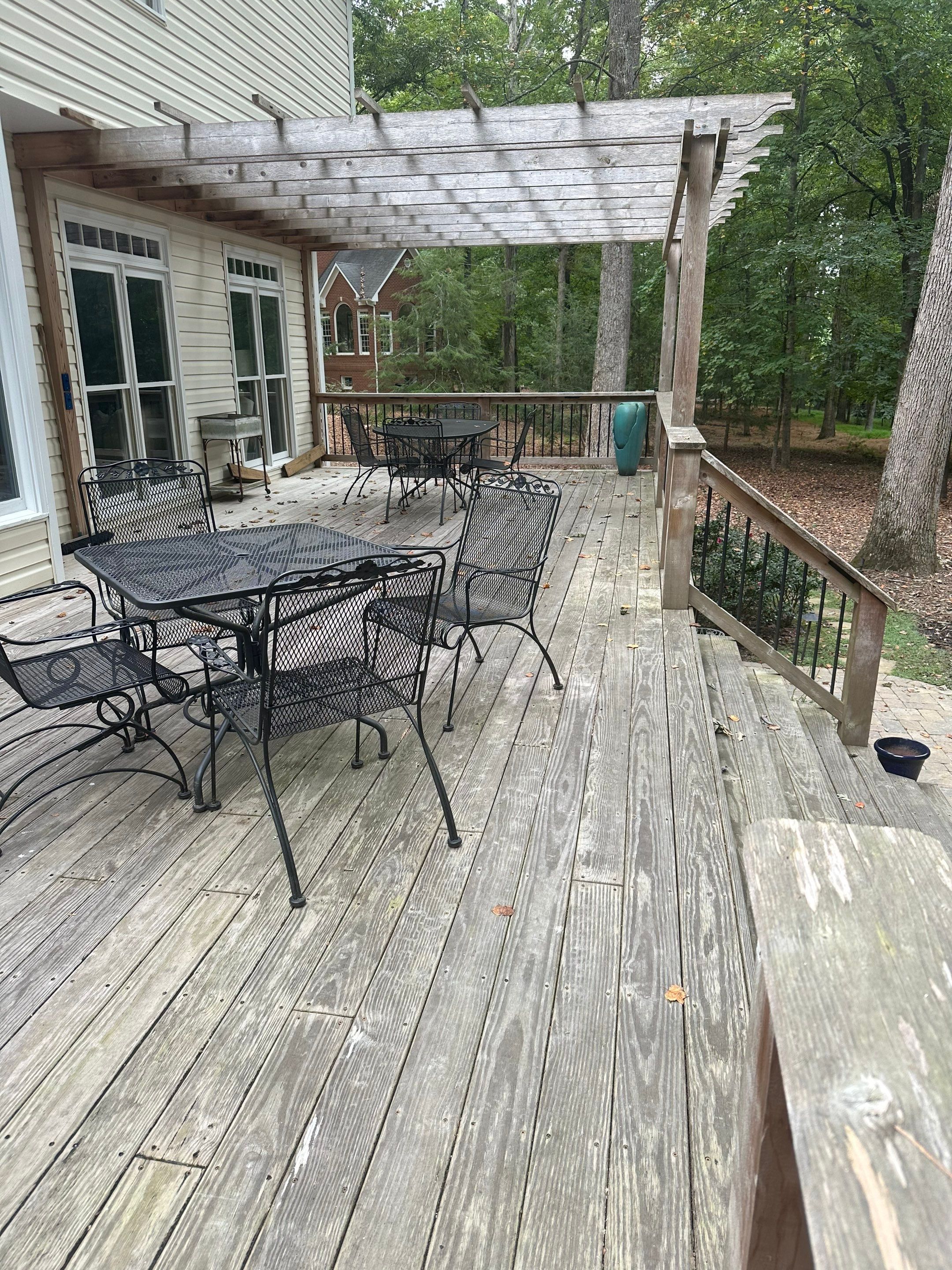 Wood Deck and Pergola using Wood Sealant by DuraSeal