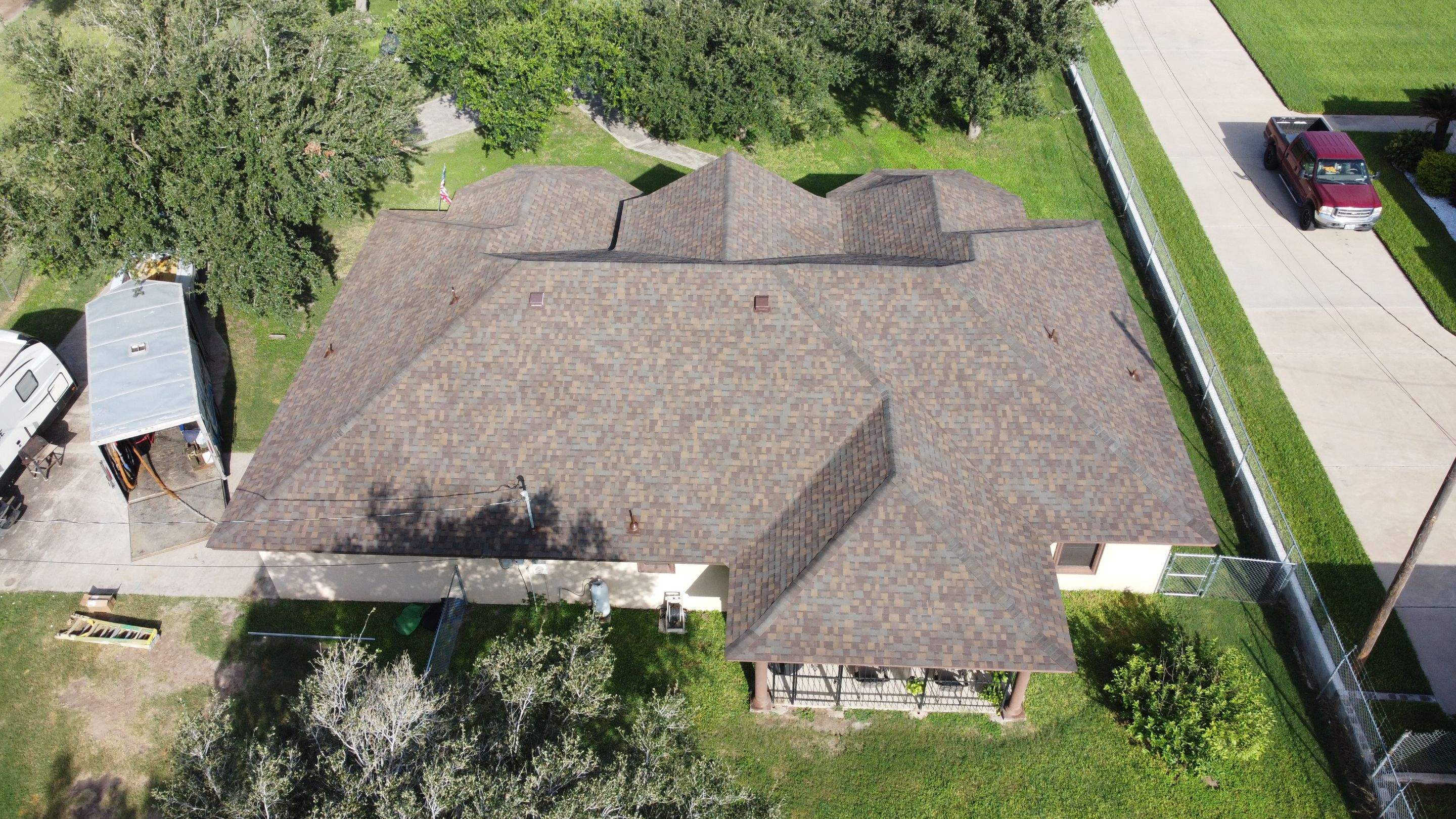 Project in Edinburg by Marva Roofing